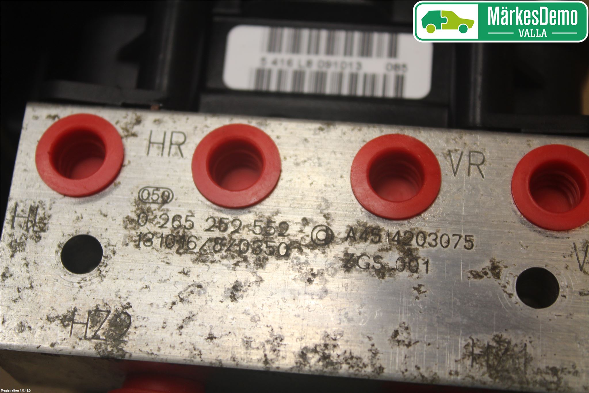 Smart FORTWO II 07-14 Abs Hydraulikkaggregat