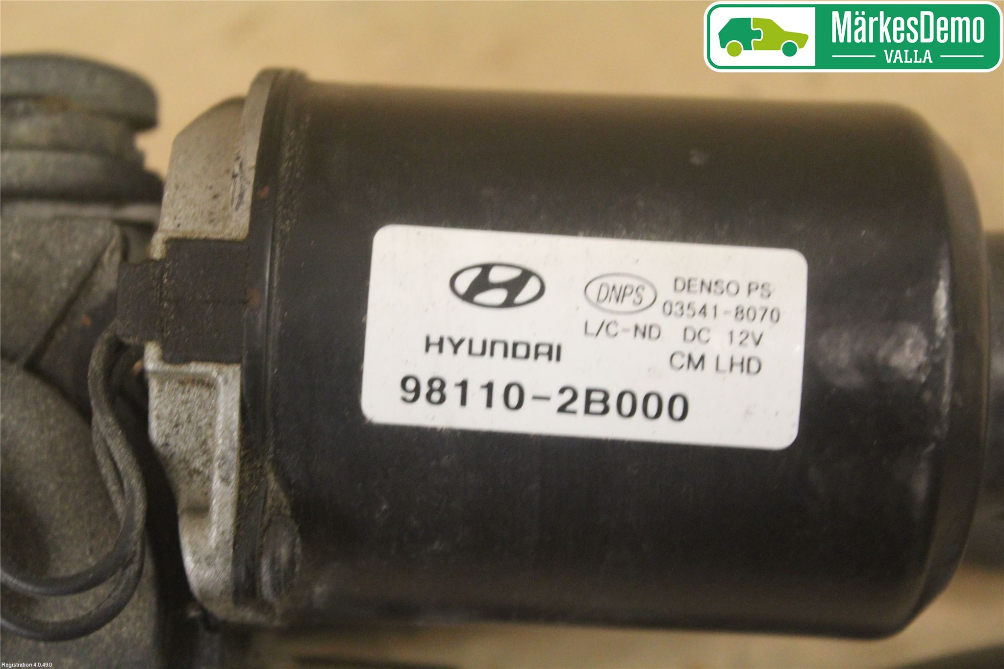 Hyundai SANTA FE  06-12 Viskeroverføring Frontrute