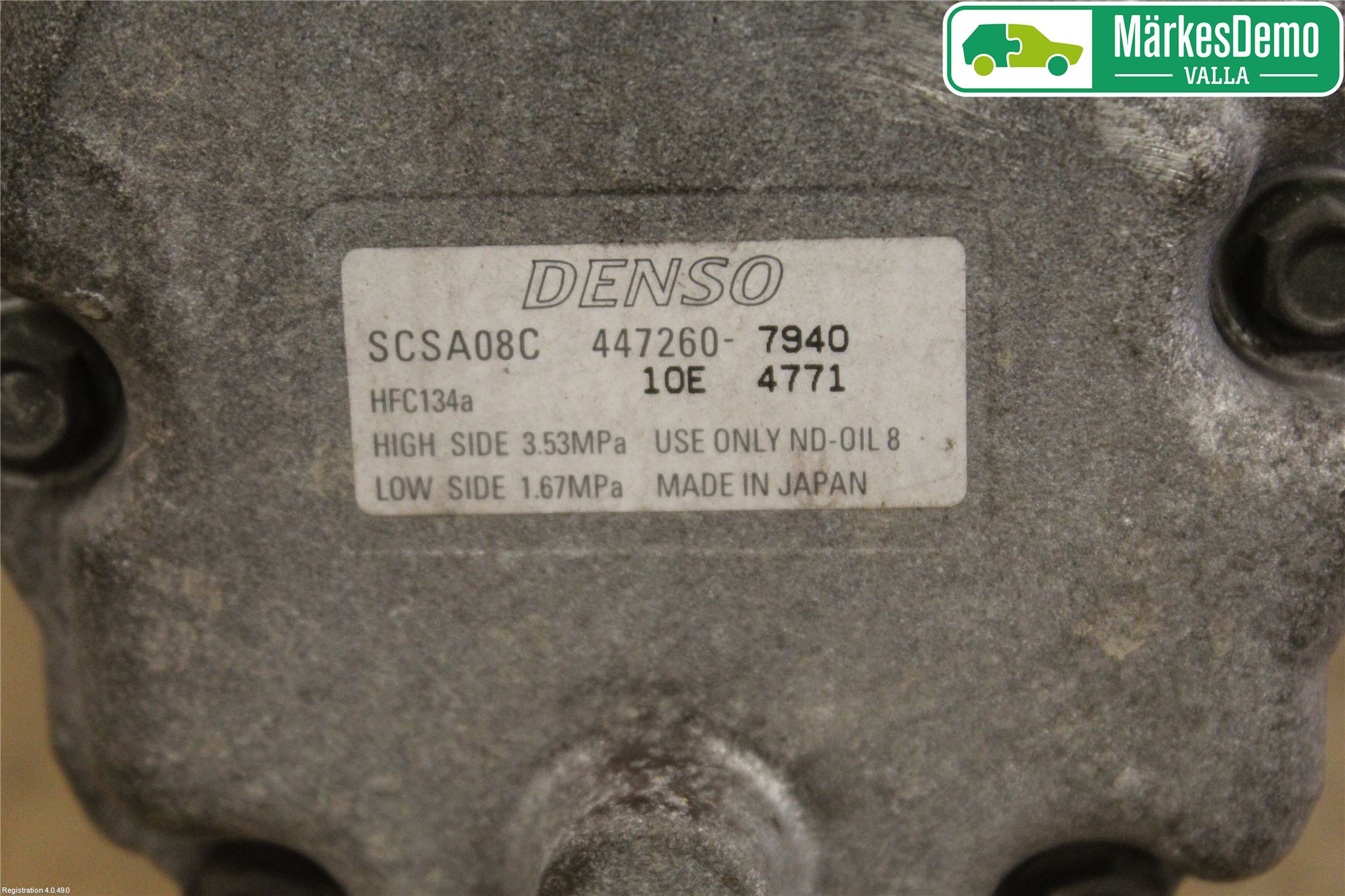 Subaru LEGACY    04-06 Varme Ac Kompressor
