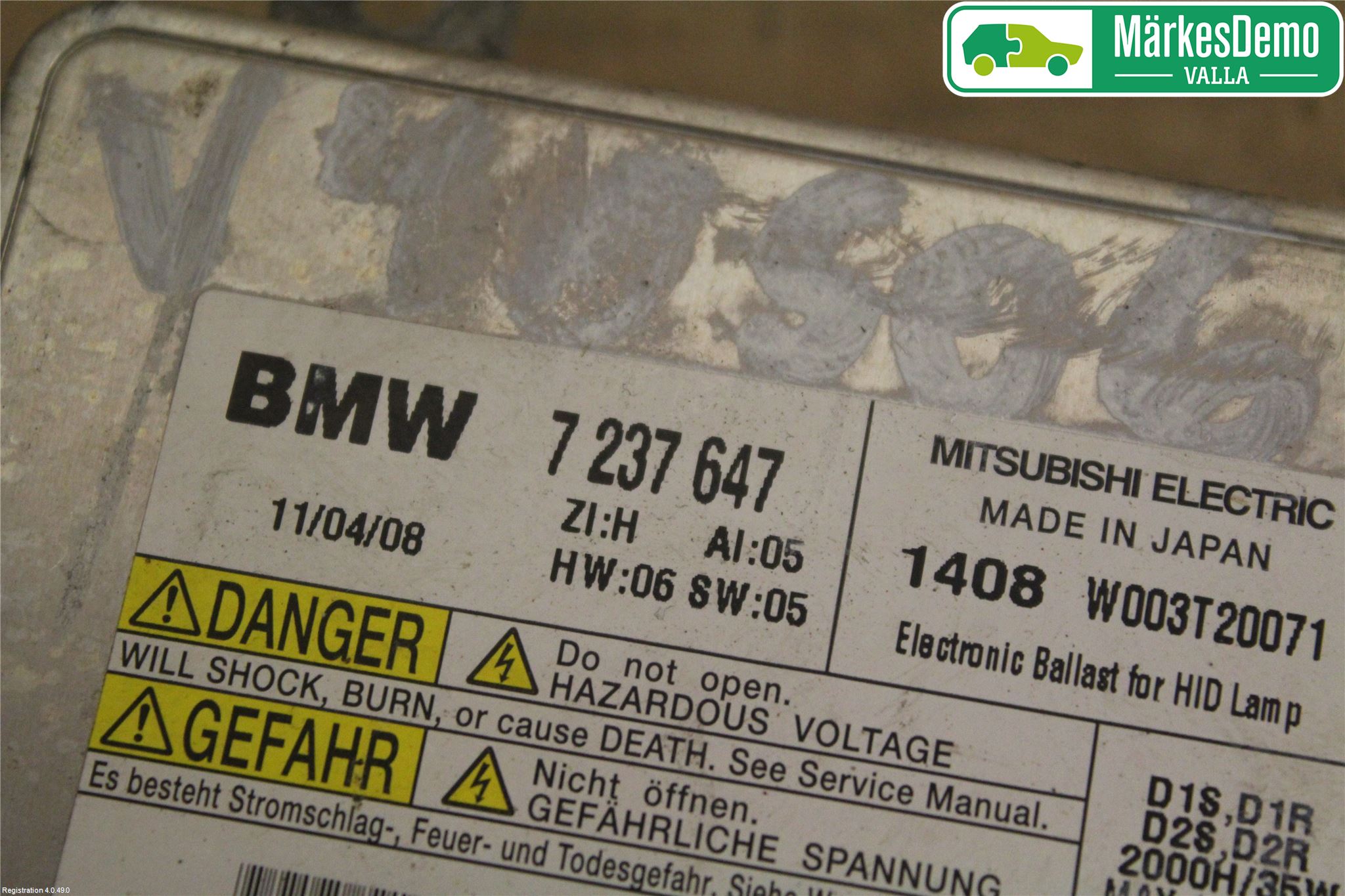 BMW 3 E90/91 SED/TOU 05-12 Styreenhet Xenon