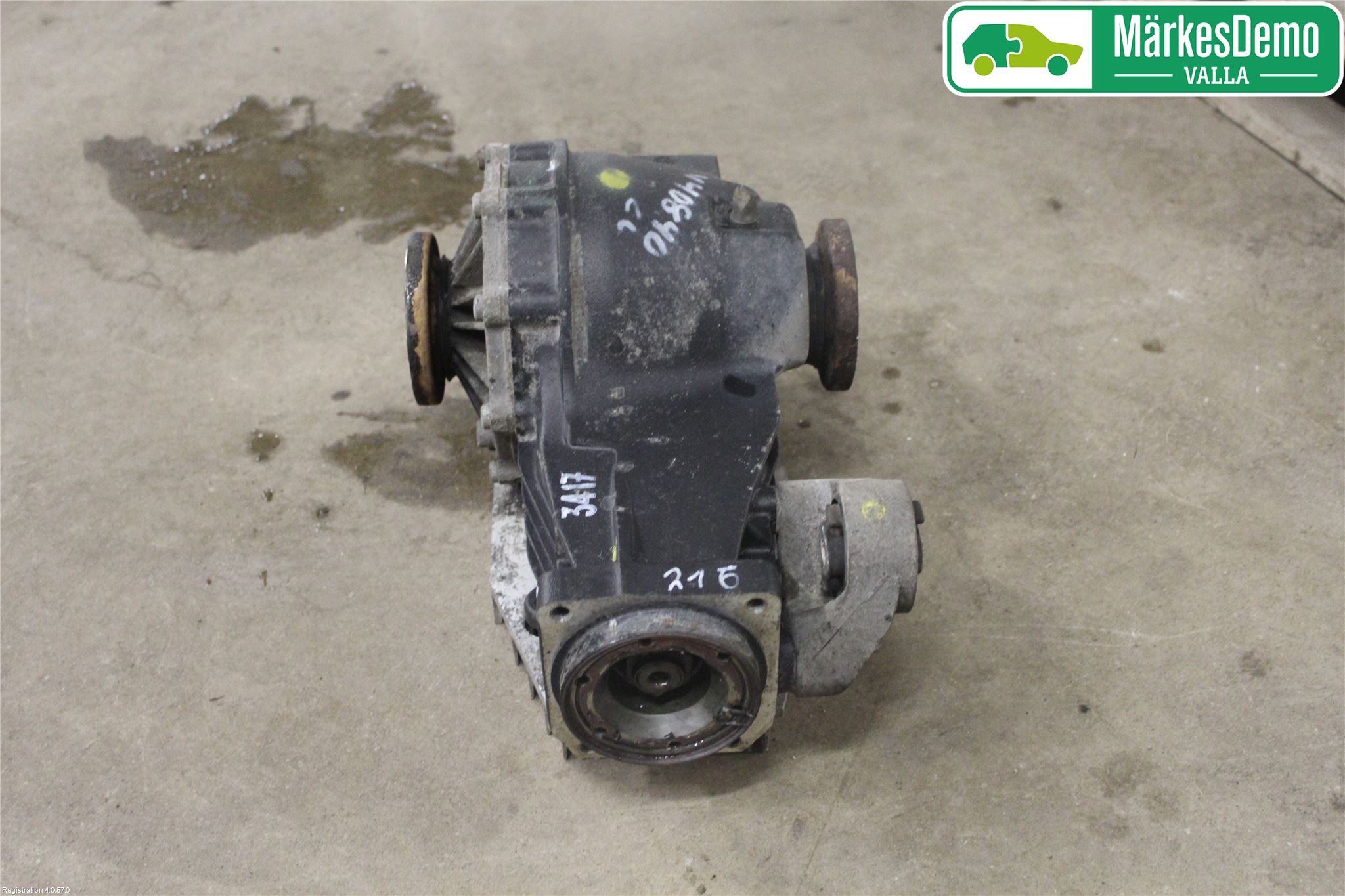 Audi A6/S6     97-05 Bakaksel Kardang Bak -Diff