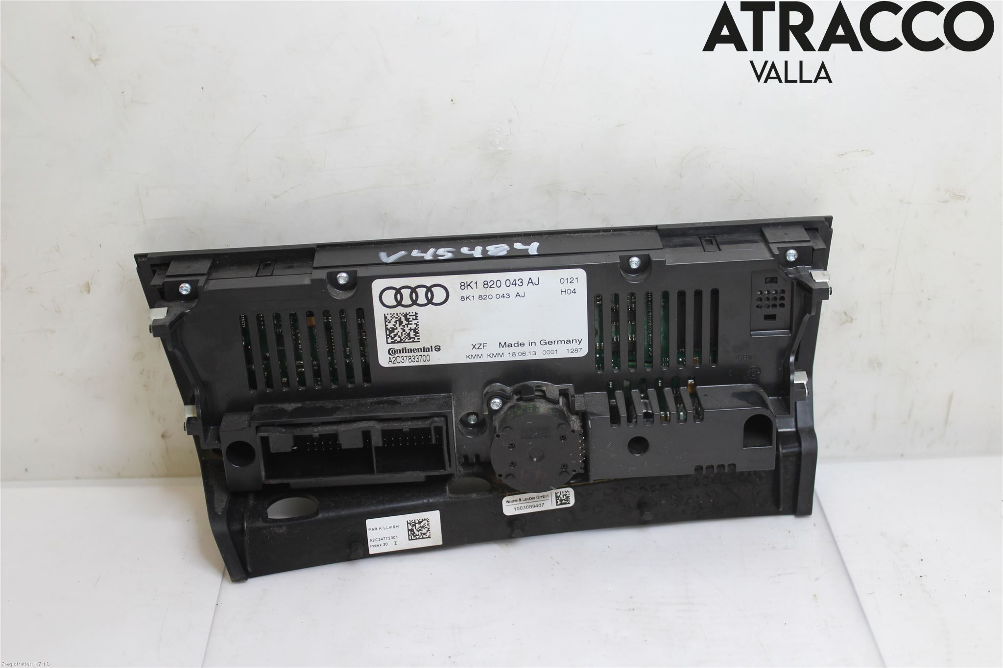 Audi A4 12-15 Varme Ac Betjening-Display