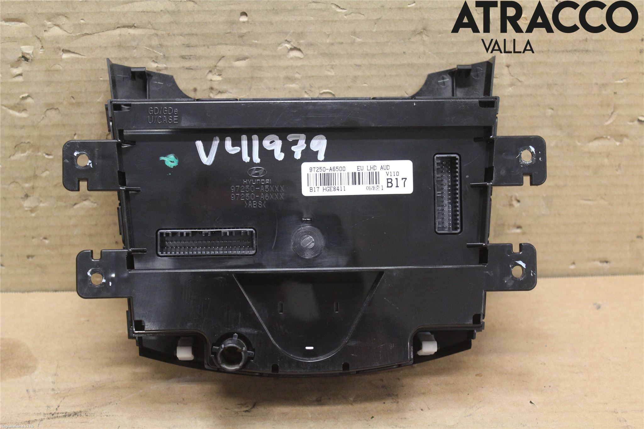 Hyundai i30 GD 13-17 Varme Ac Betjening-Display