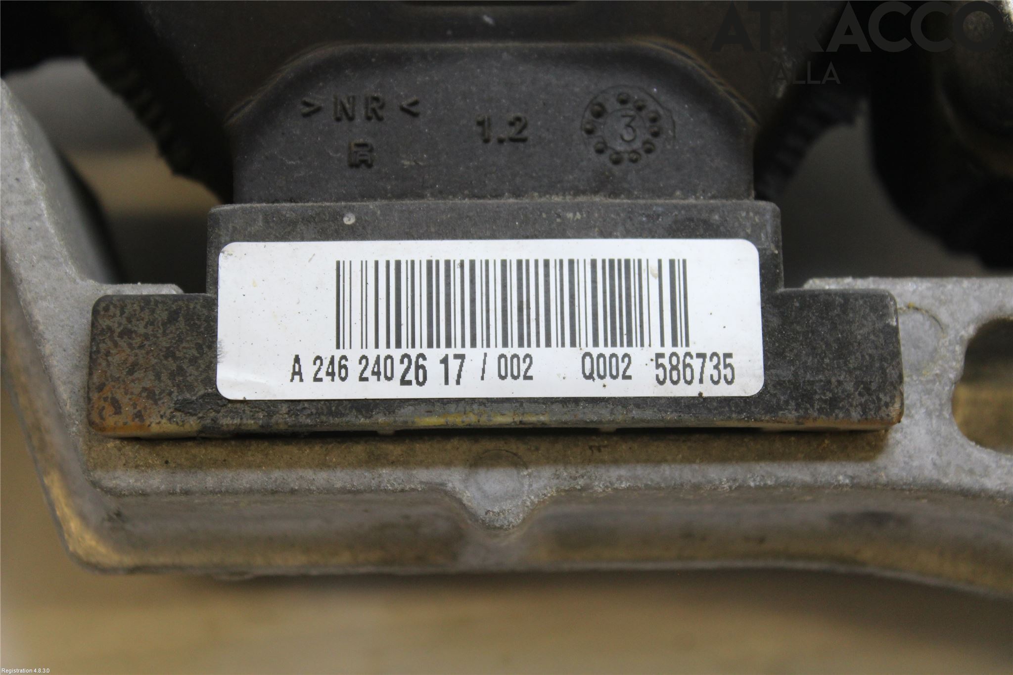 Mercedes-Benz MB A-KLASS (W176) 13-18 Motor Feste Stål-Alu