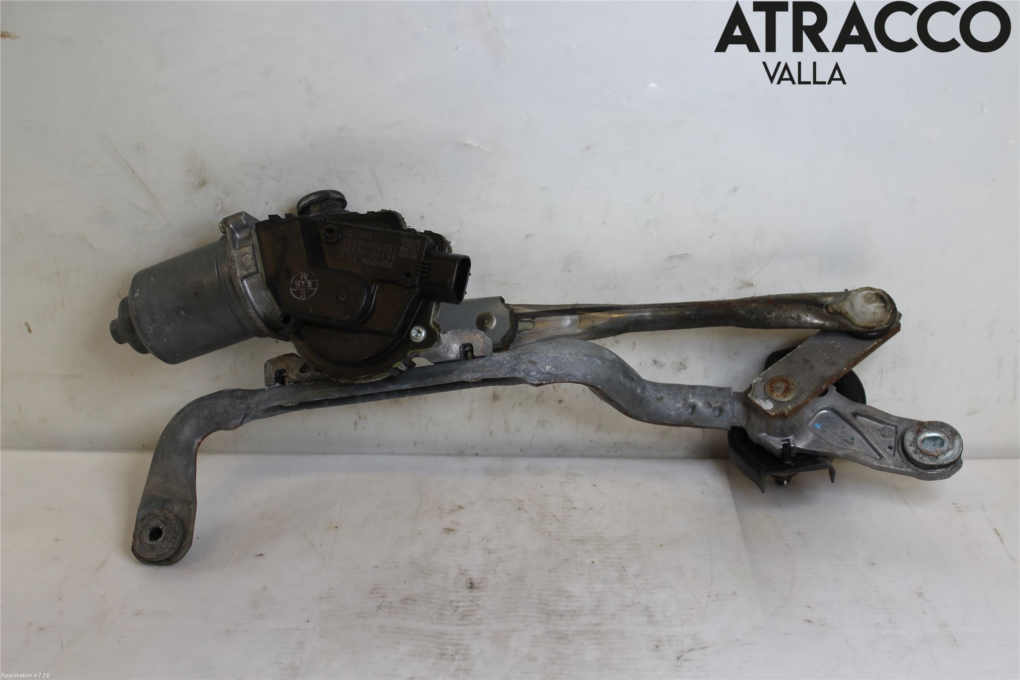 Toyota YARIS XP130 12-14 Viskermotor Frontrute