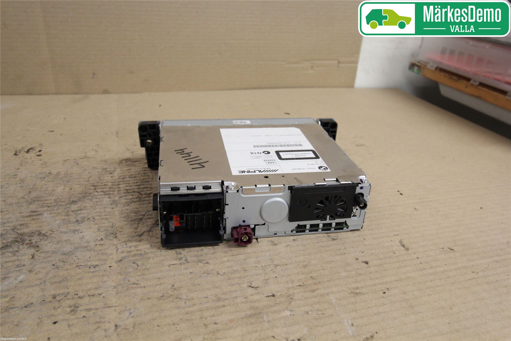 BMW 5 F10/F11/F18 09-17 Stereo Radio Med Cd