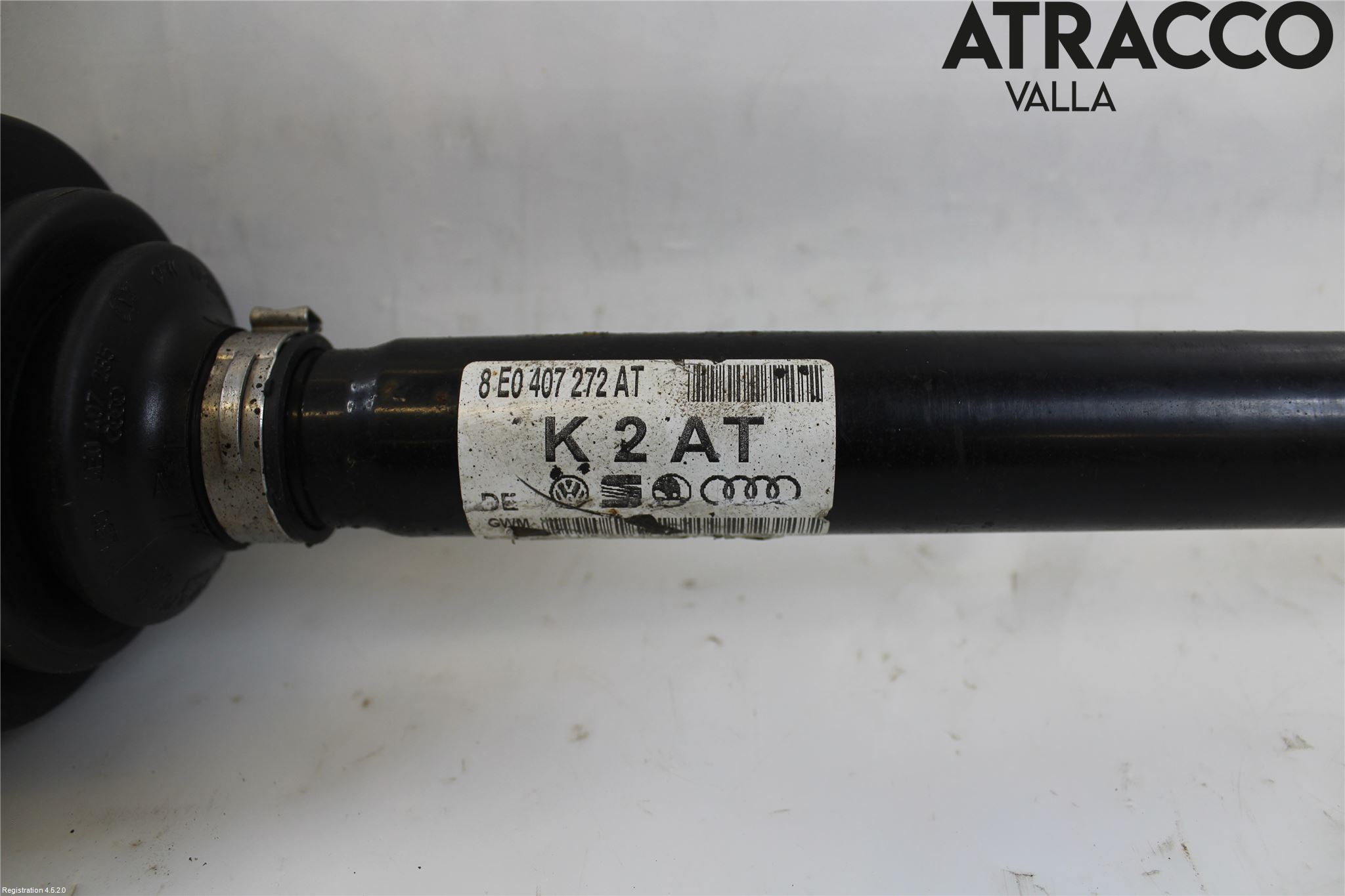 Audi A4/S4 05-07 Drivaksel Foran Kompl Høyre