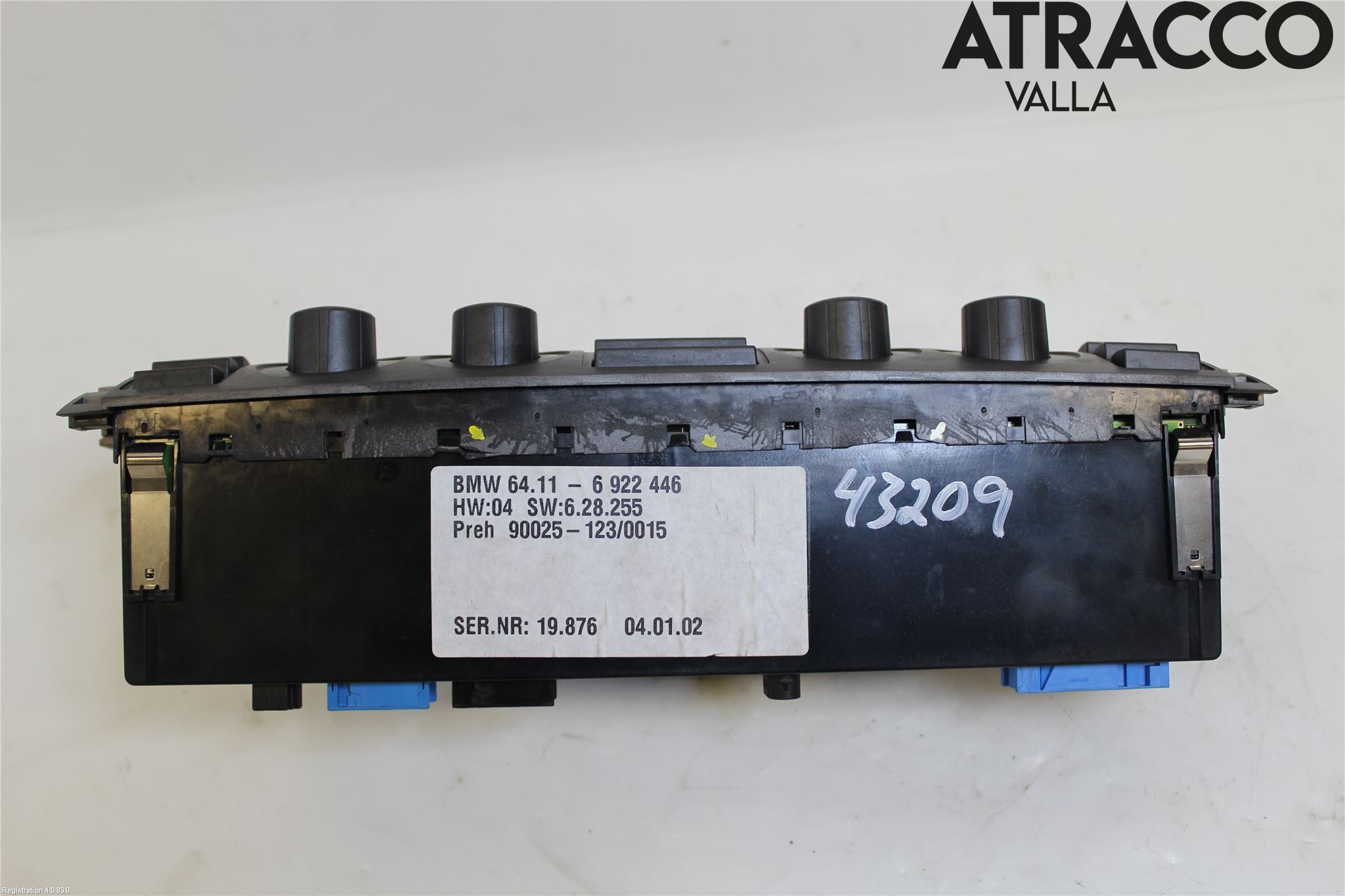 BMW 7 E65/66    00-08 Varme Ac Betjening-Display
