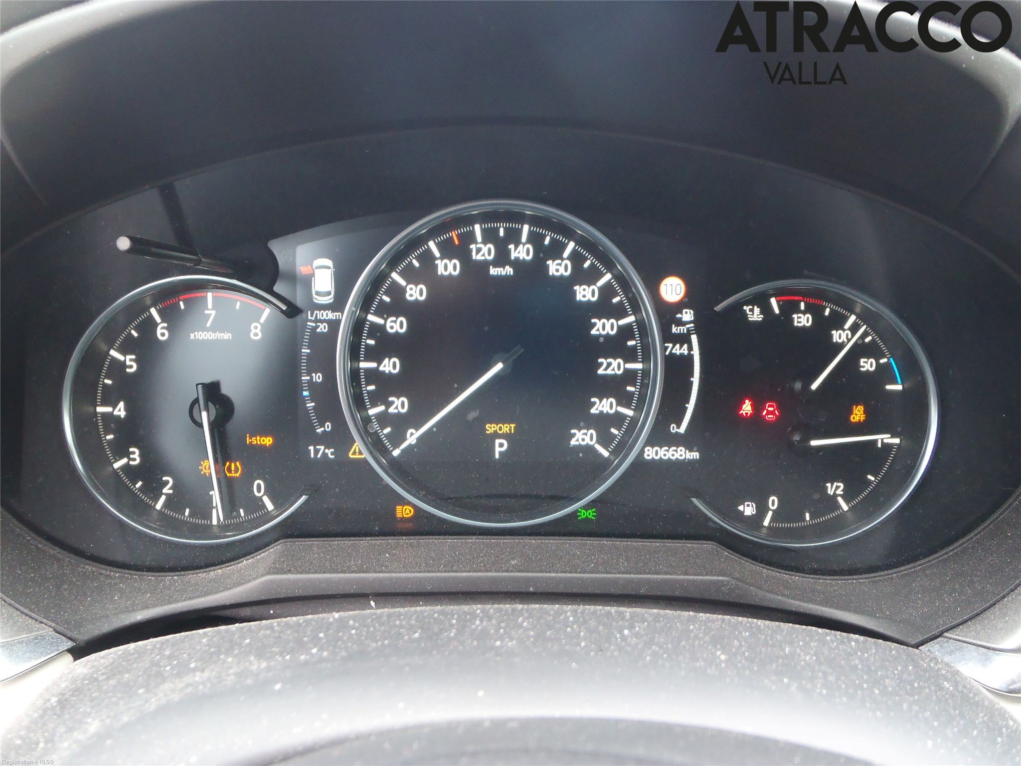 Mazda 6 13- Instr Kombinert