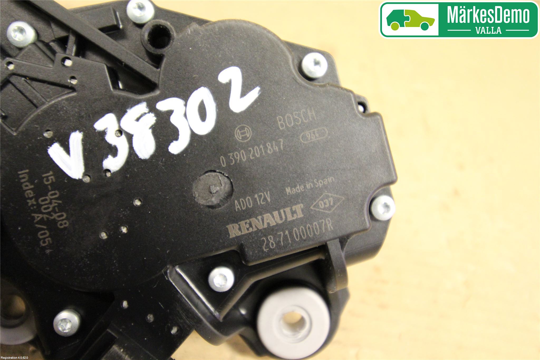 Renault MEGANE IV 16-23 Viskermotor Bakluke