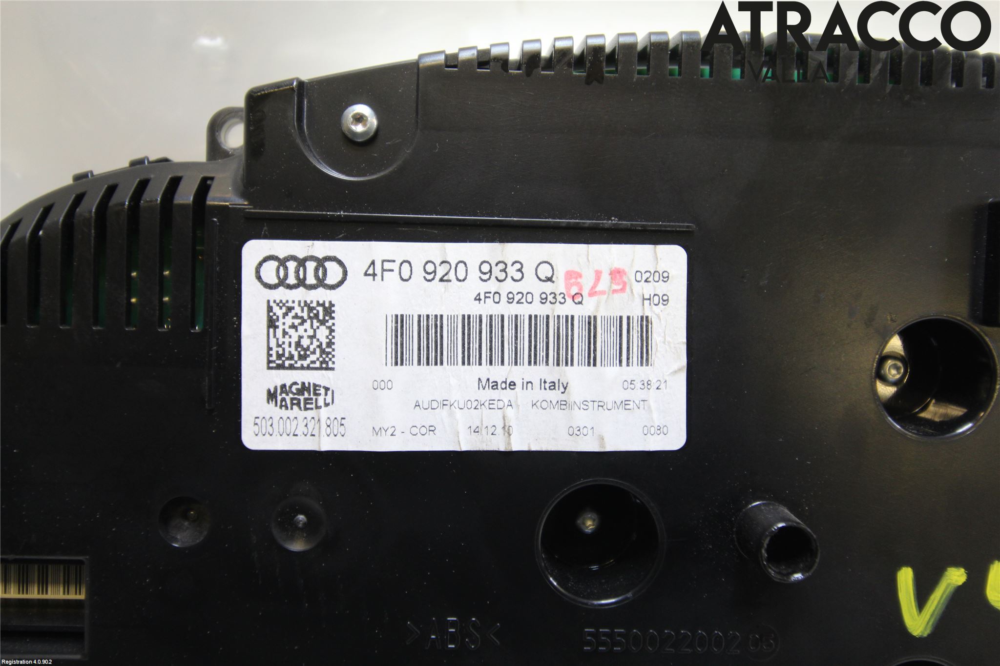 Audi A6/S6     05-11 Instr Kombinert