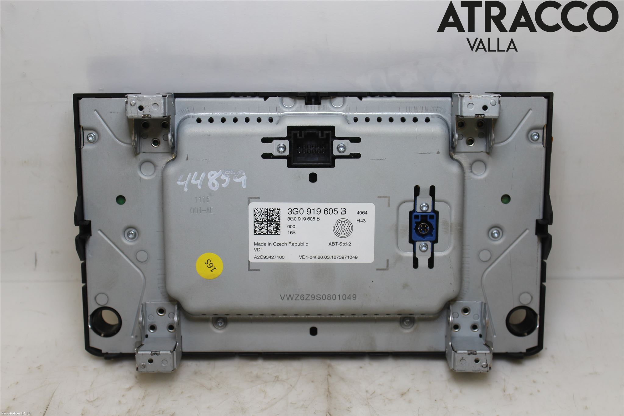 Volkswagen VW PASSAT 15-19 Multifunktionsdisplay