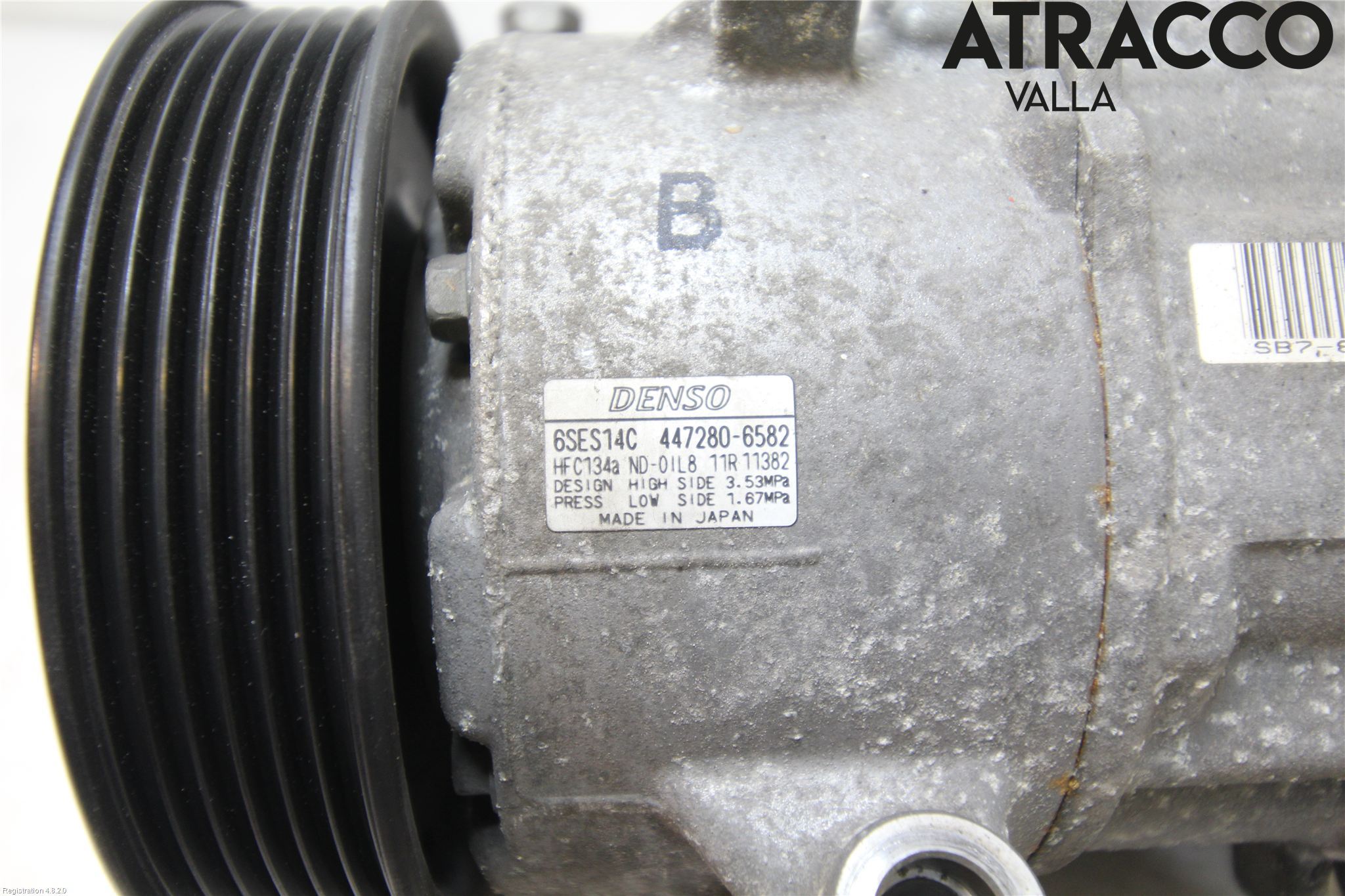 Toyota AURIS 13-19 Varme Ac Kompressor