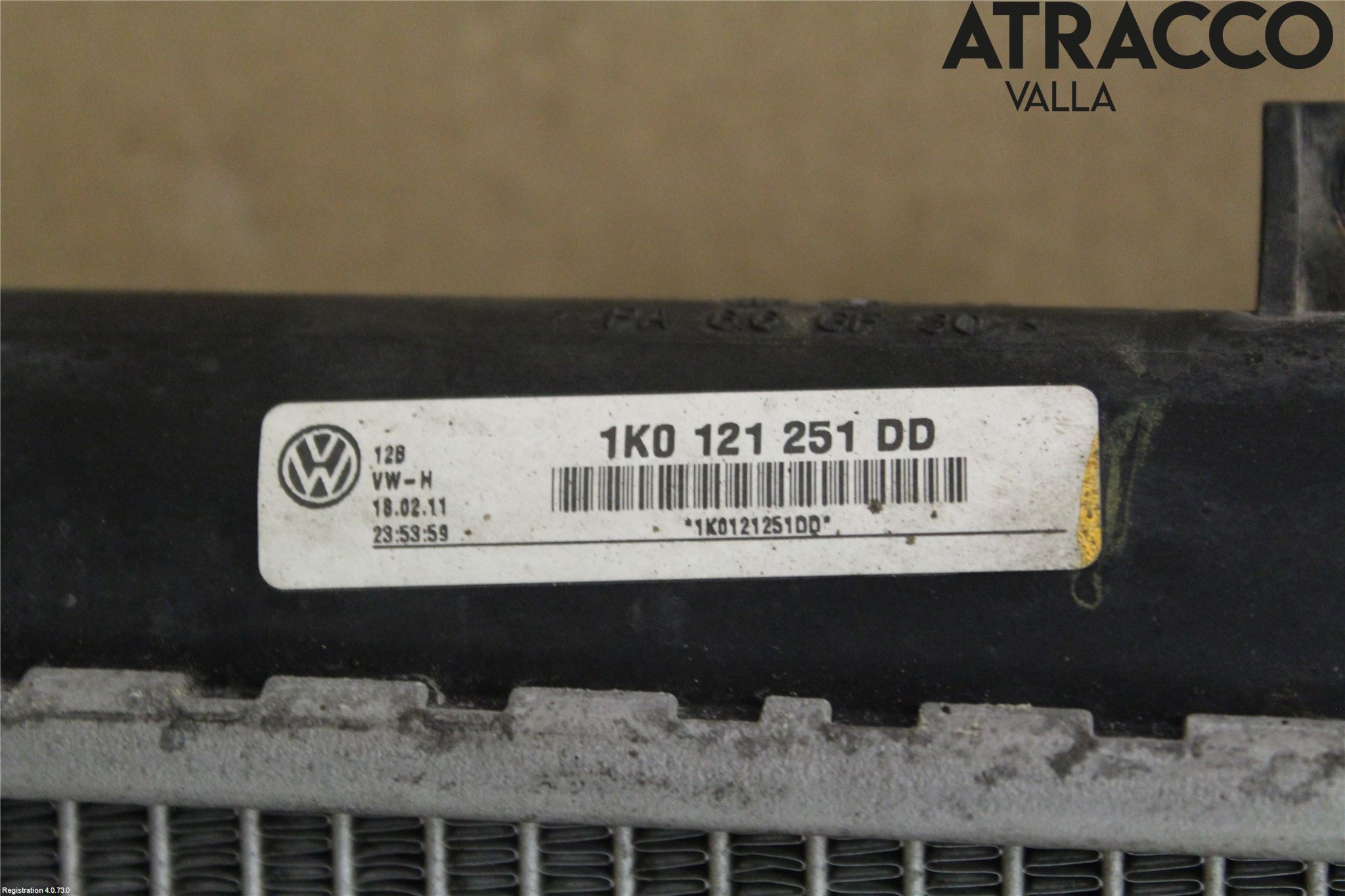 Volkswagen VW CADDY 11-15 Radiator Automat