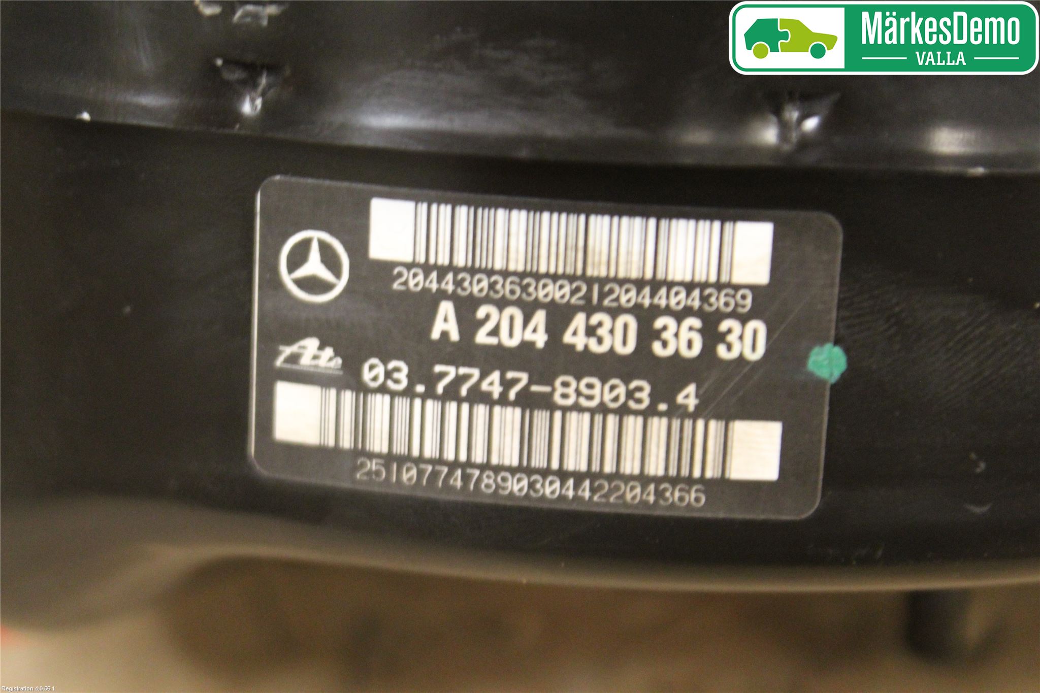 Mercedes-Benz MB C-KLASS (W204) 07-15 Bremseservo