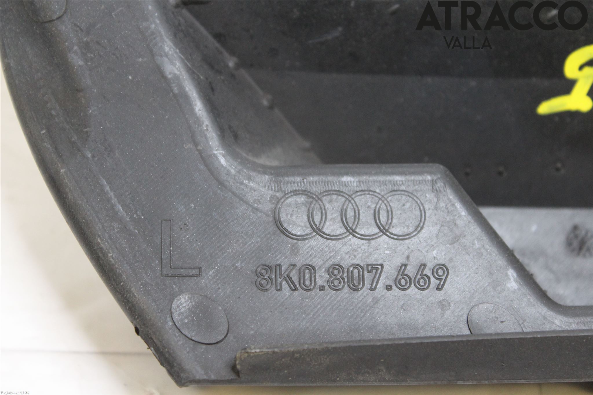 Audi A4 12-15 Støtfanger Foran Hjørne Vens