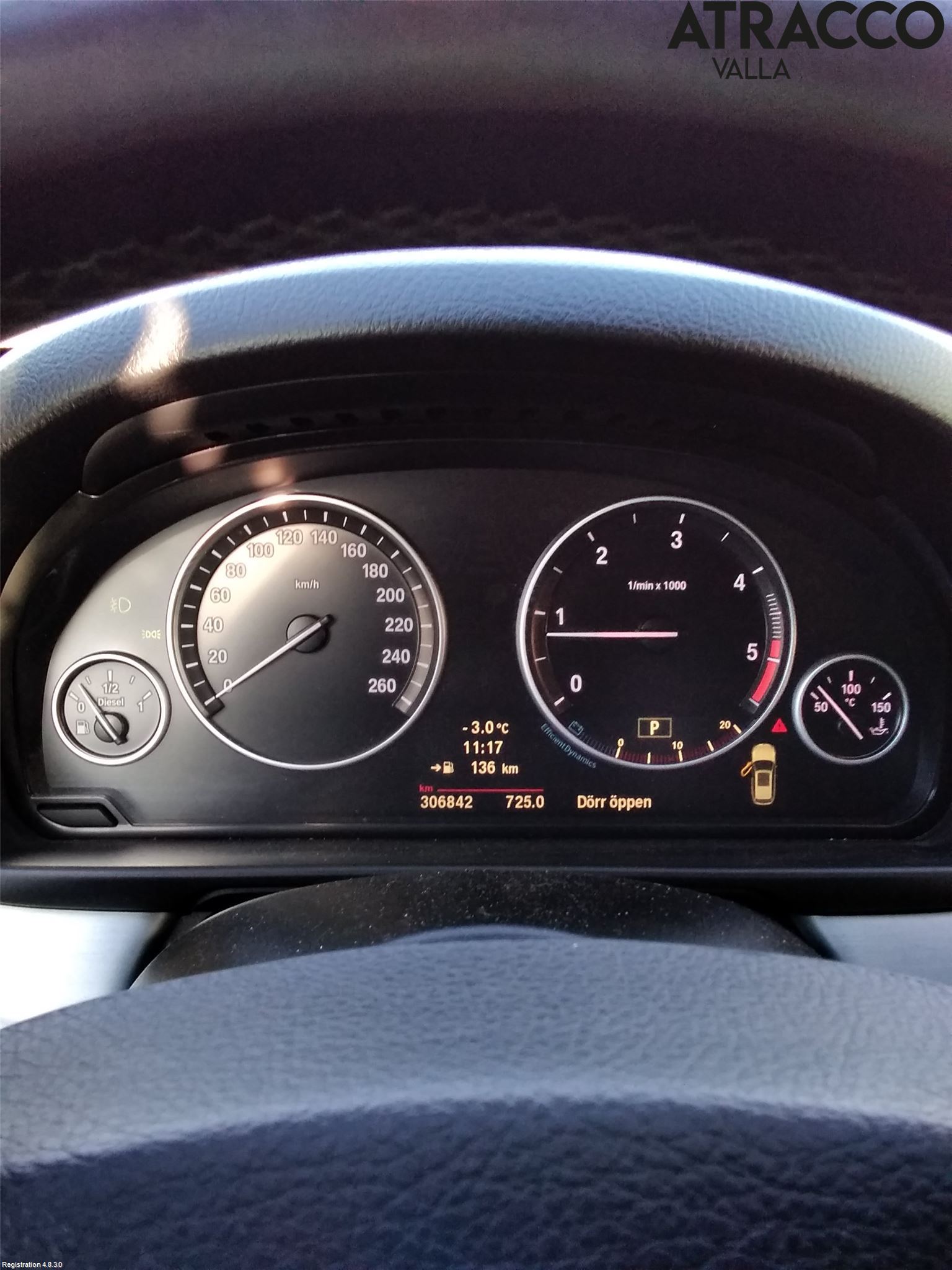 BMW 5 F10/F11/F18 09-17 Instr Kombinert