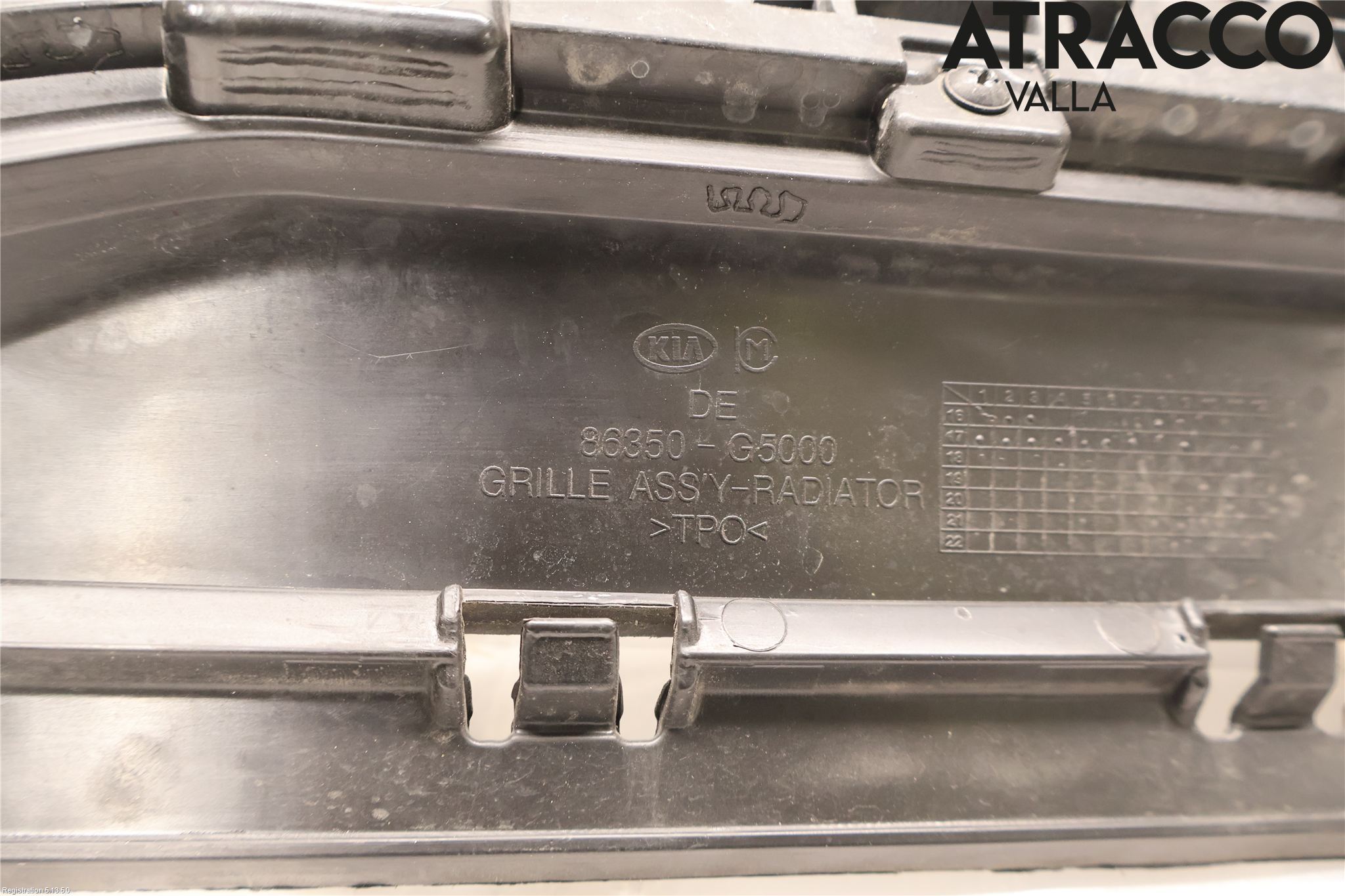 Kia NIRO (DE) 17-22 Grill Komplett