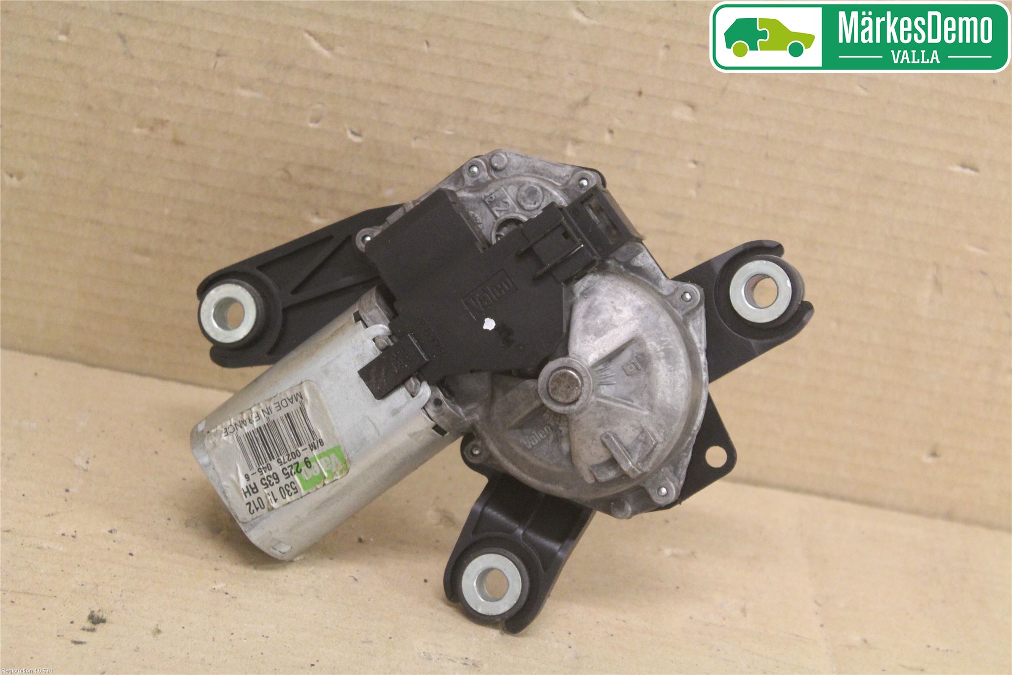 Opel COMBO 02-12 Viskermotor Bakluke