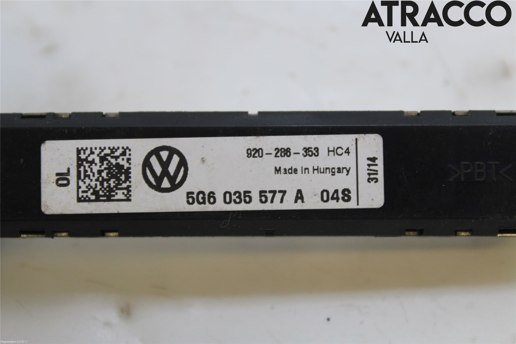 Volkswagen VW GOLF / E-GOLF VII 13-20 Stereo Antenneforsterker