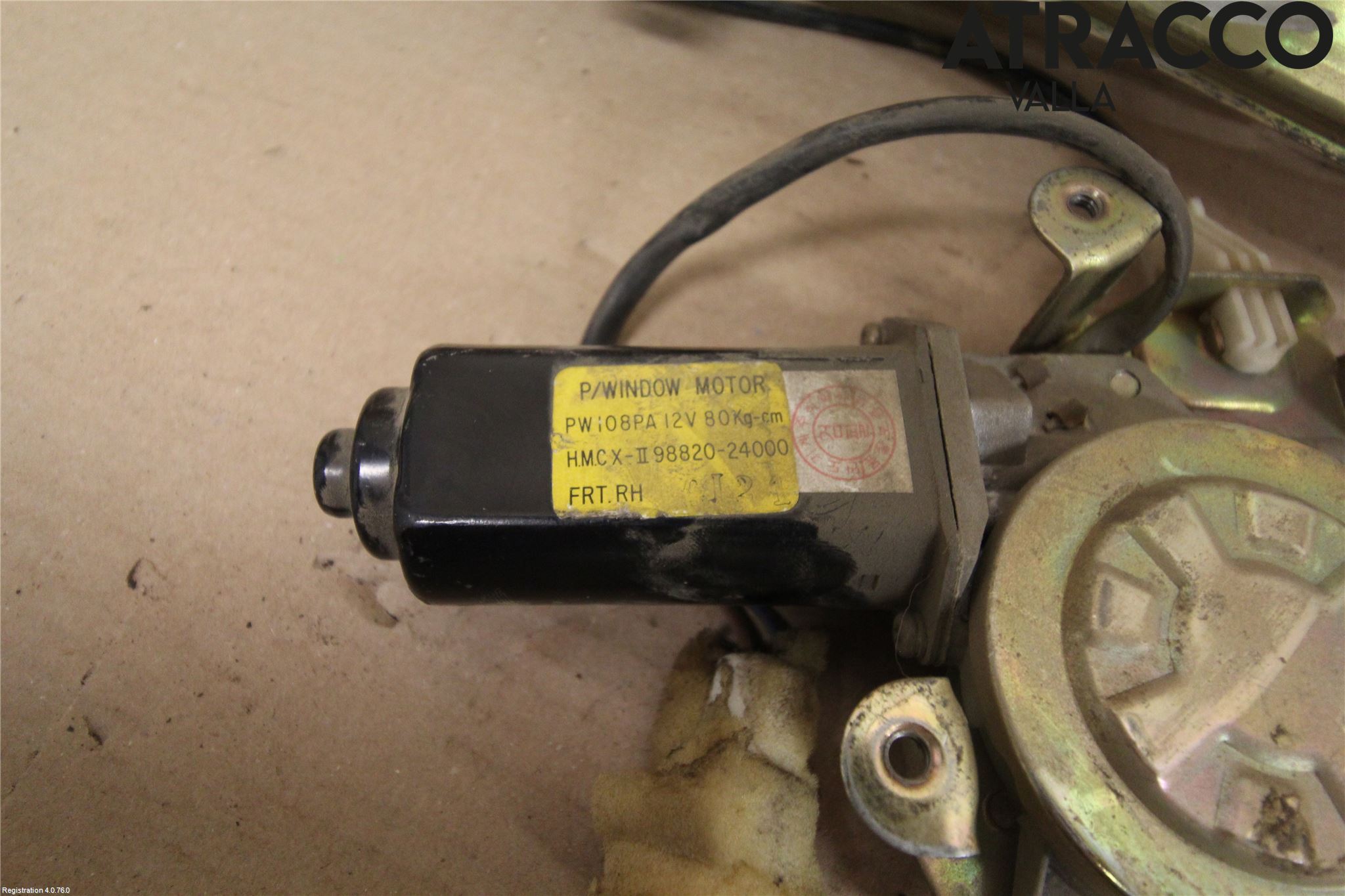 Hyundai PONY Vindusheis El Komp