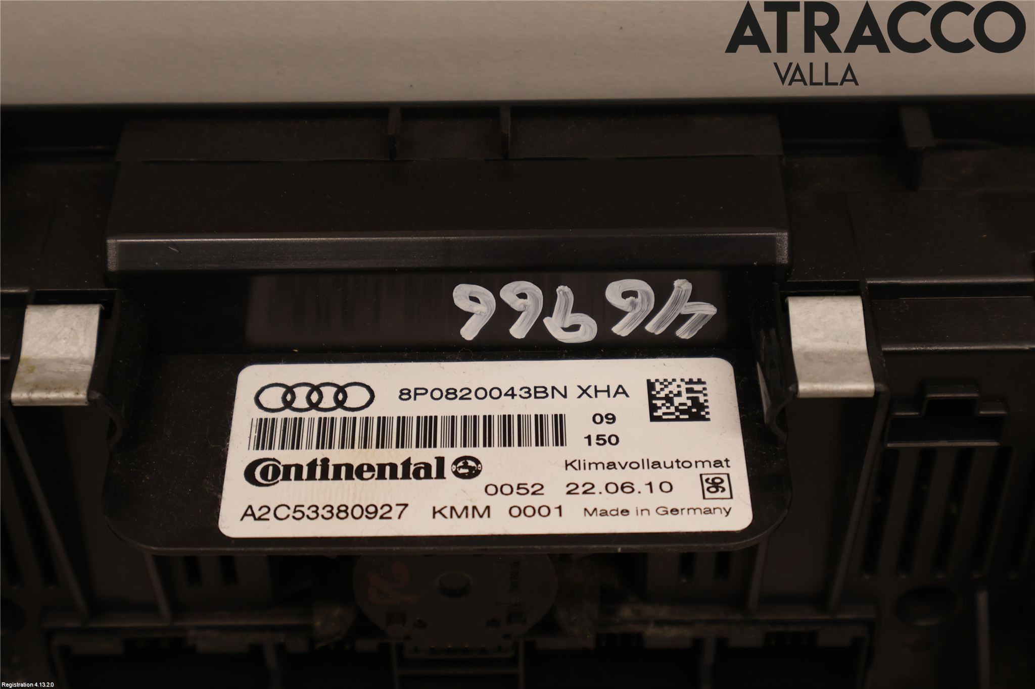 Audi A3/S3 05-13 Varme Ac Betjening-Display
