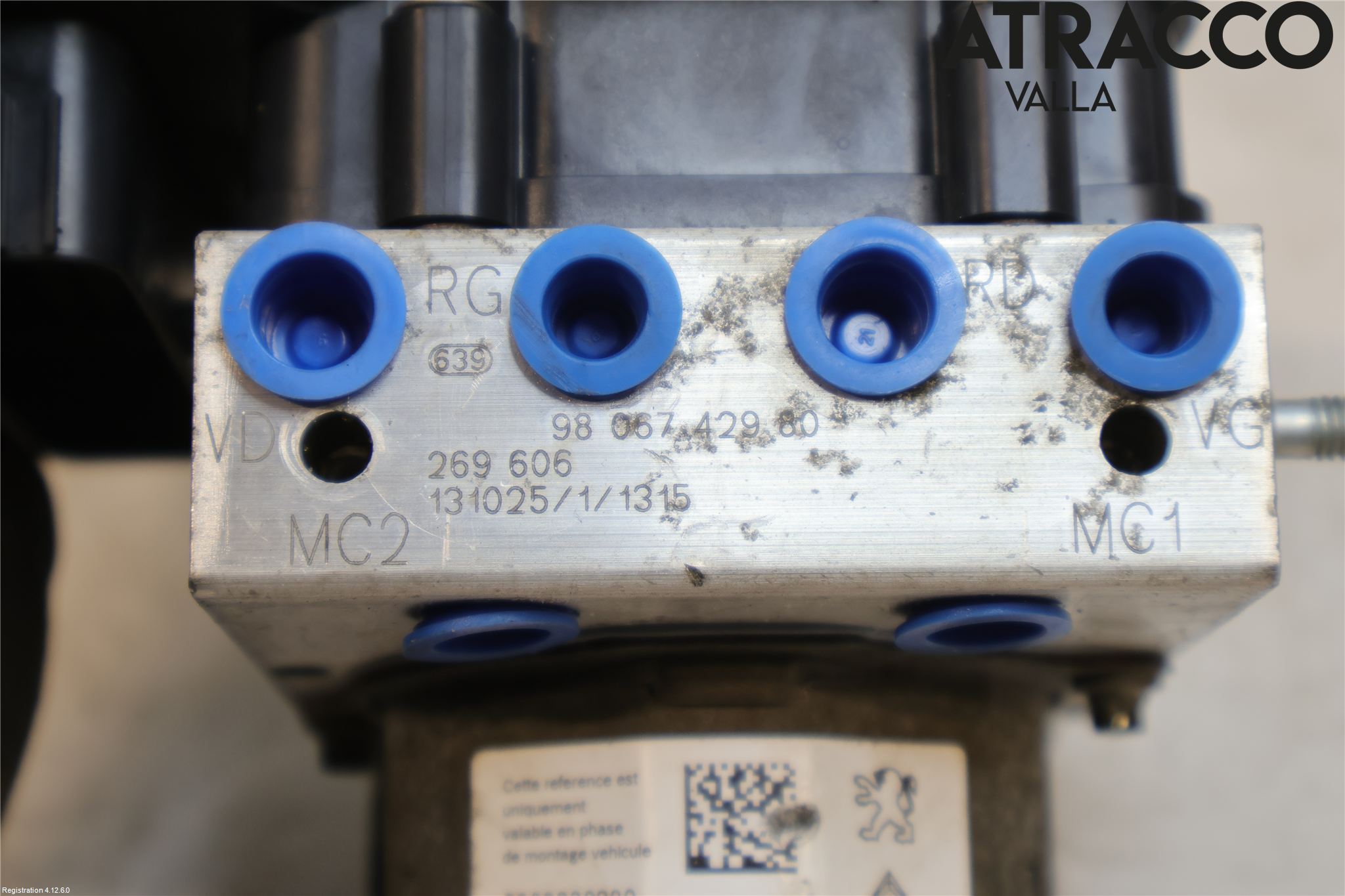 Peugeot 308 14-21 Abs Hydraulikkaggregat