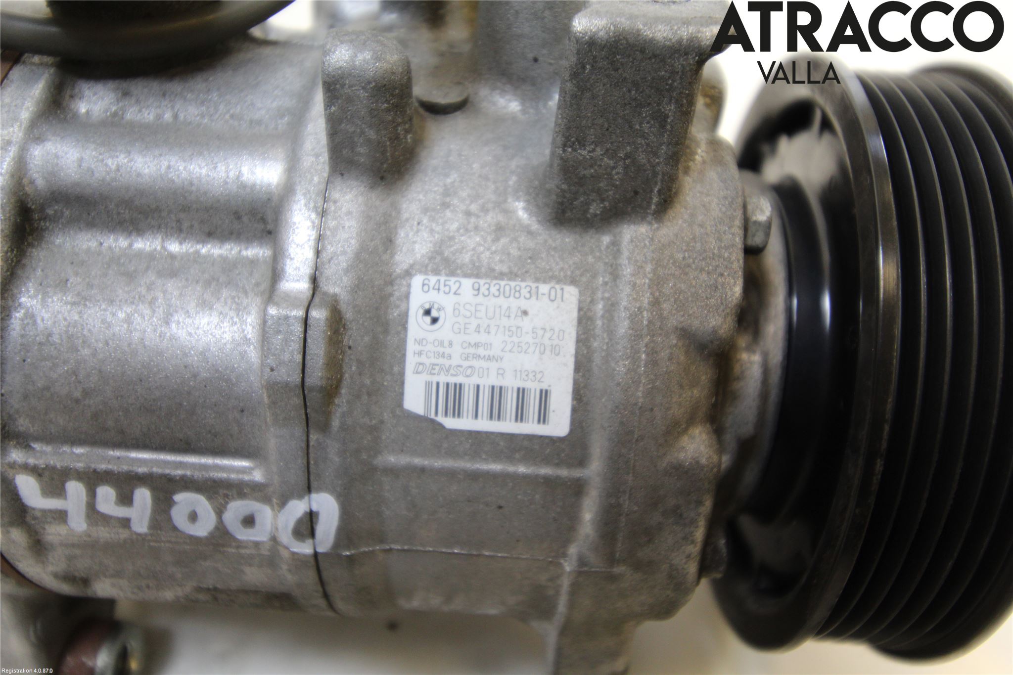 BMW 3 GT F34 13-19 Varme Ac Kompressor