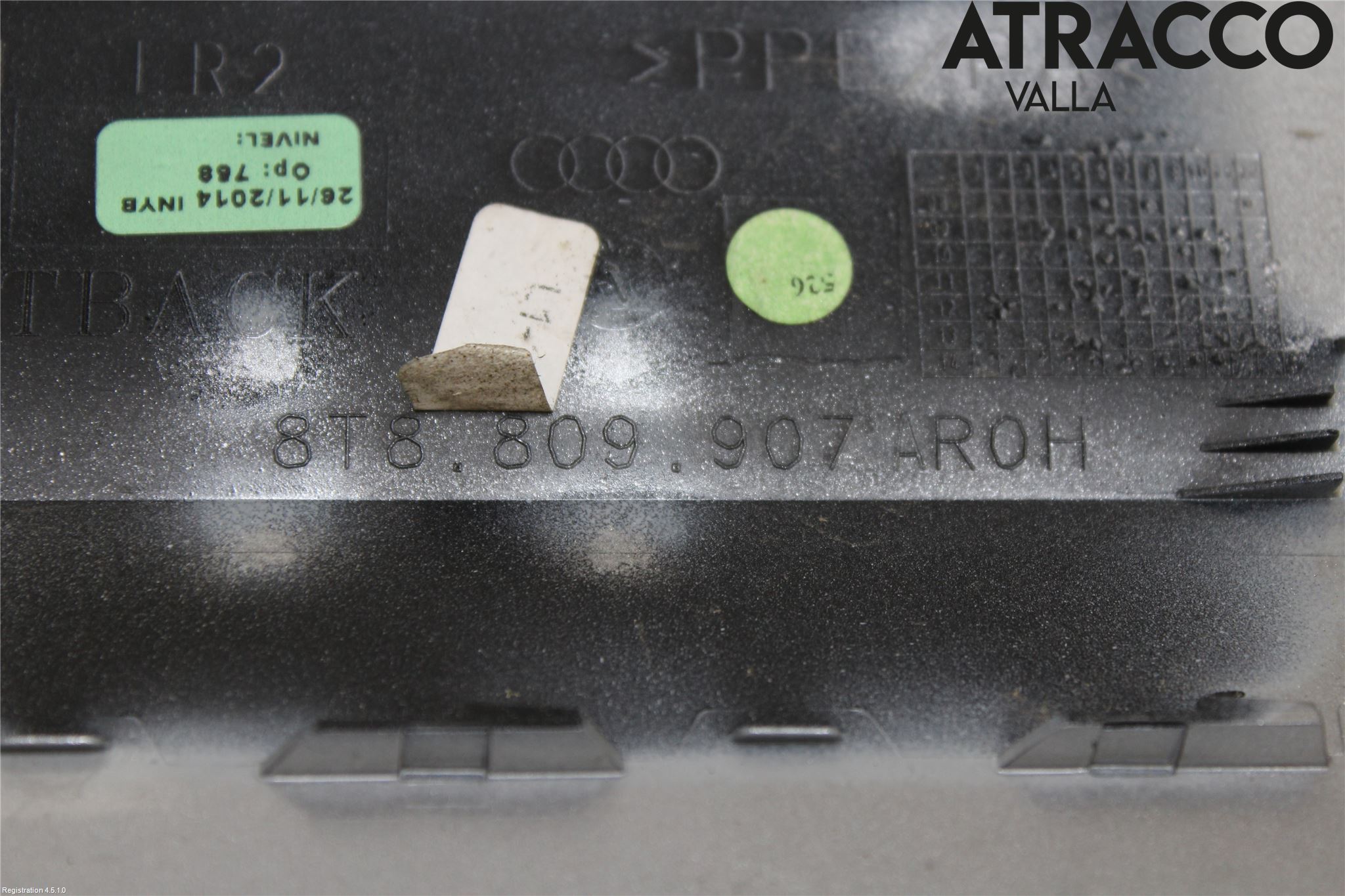 Audi A5 07-16 Drivstoff Tankluke