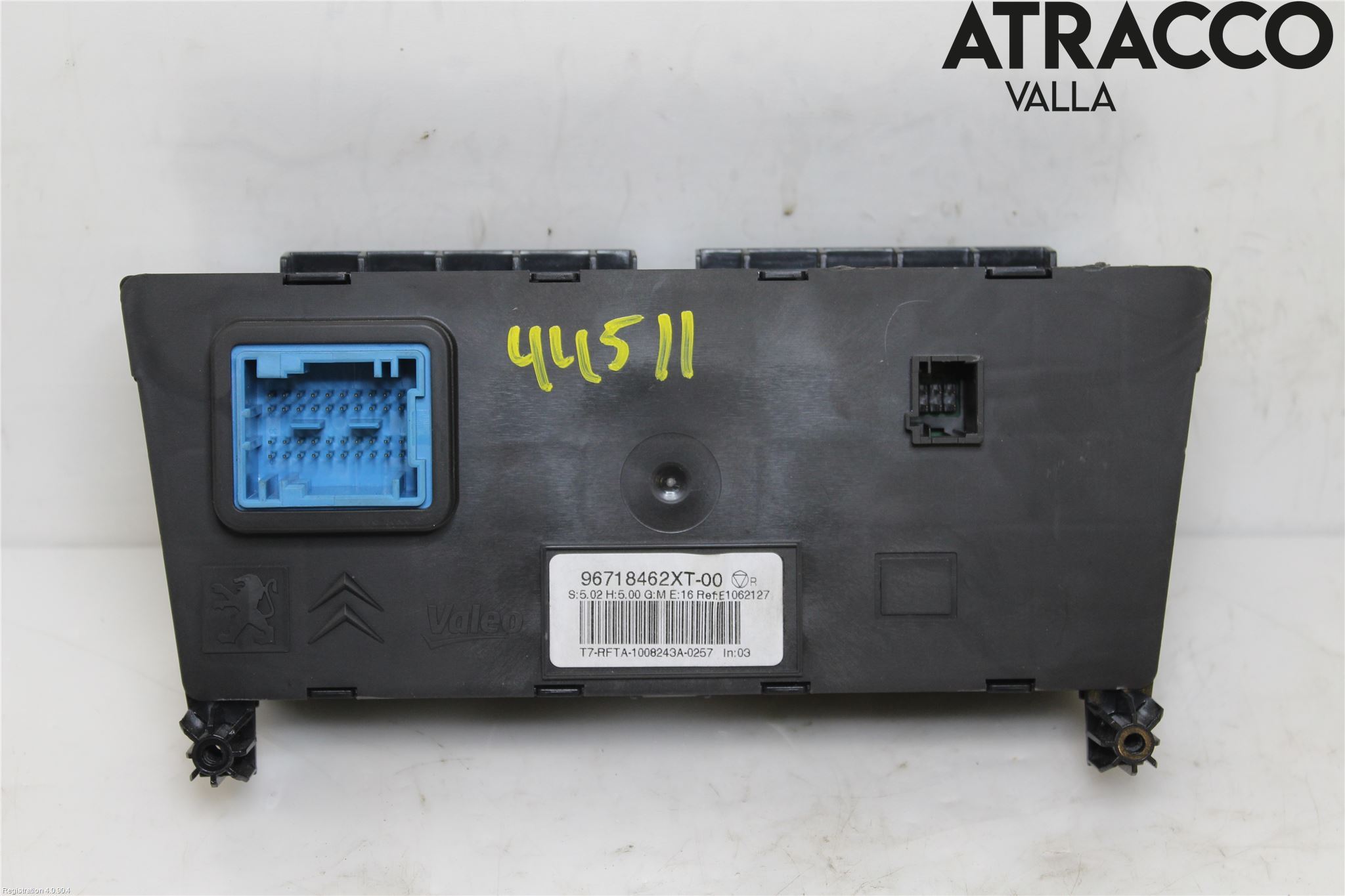 Peugeot 308 08-13 Varme Ac Betjening-Display