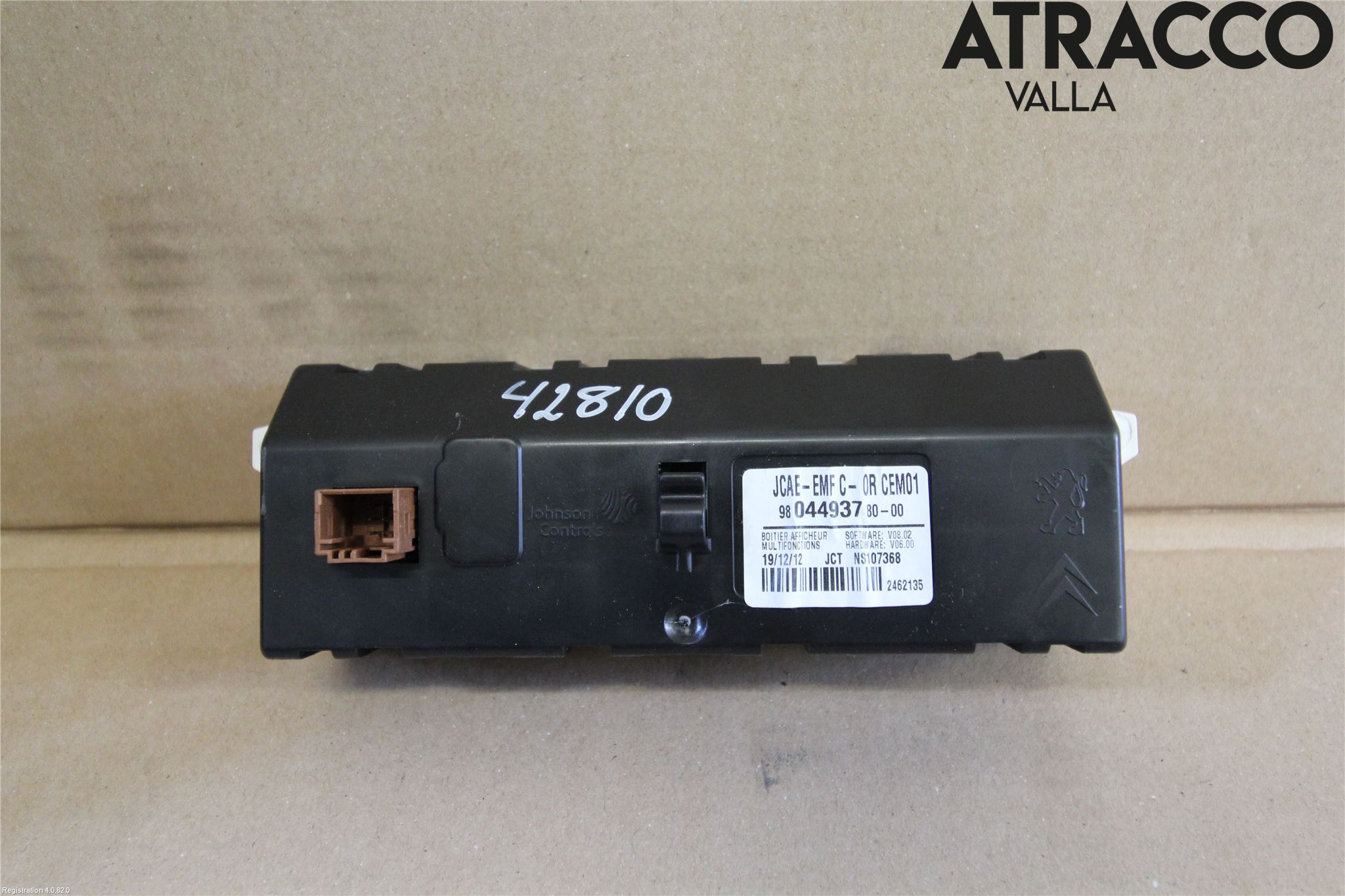 Citroen C4 II 11-18 Multifunktionsdisplay