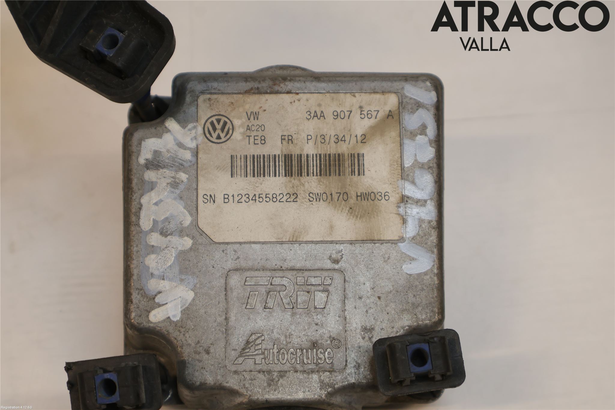 Volkswagen VW PASSAT 11-14 Sensor Kollisjonsbeskyttelse