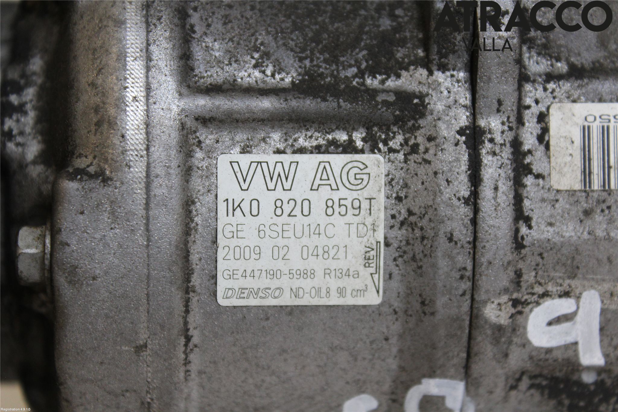 Volkswagen VW PASSAT 05-11 Varme Ac Kompressor