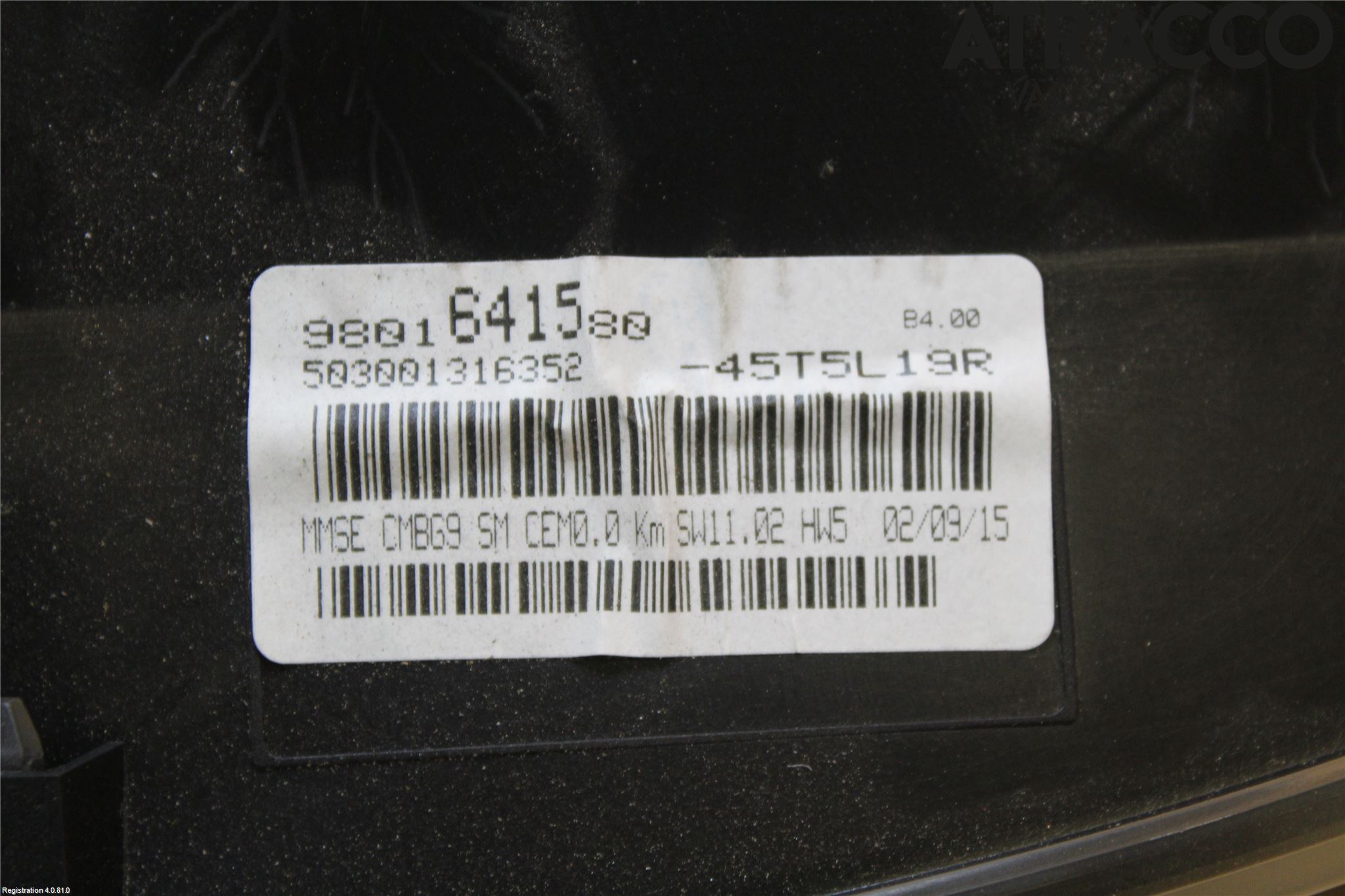 Peugeot EXPERT 15-16 Instr Kombinert