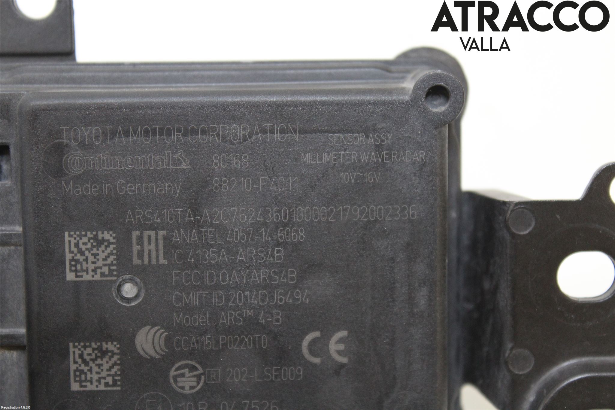 Toyota C-HR 16-23 Sensor Kollisjonsbeskyttelse
