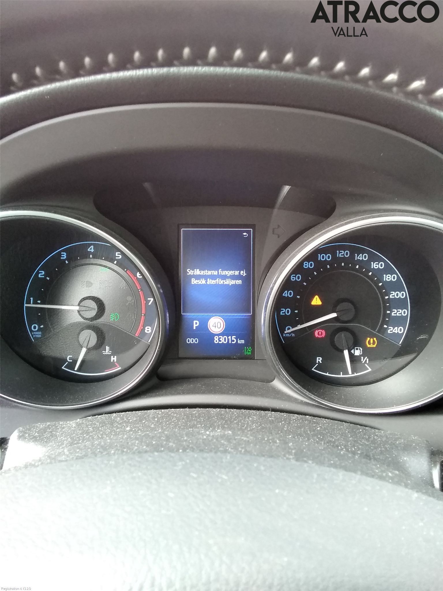 Toyota AURIS 13-19 Instr Kombinert
