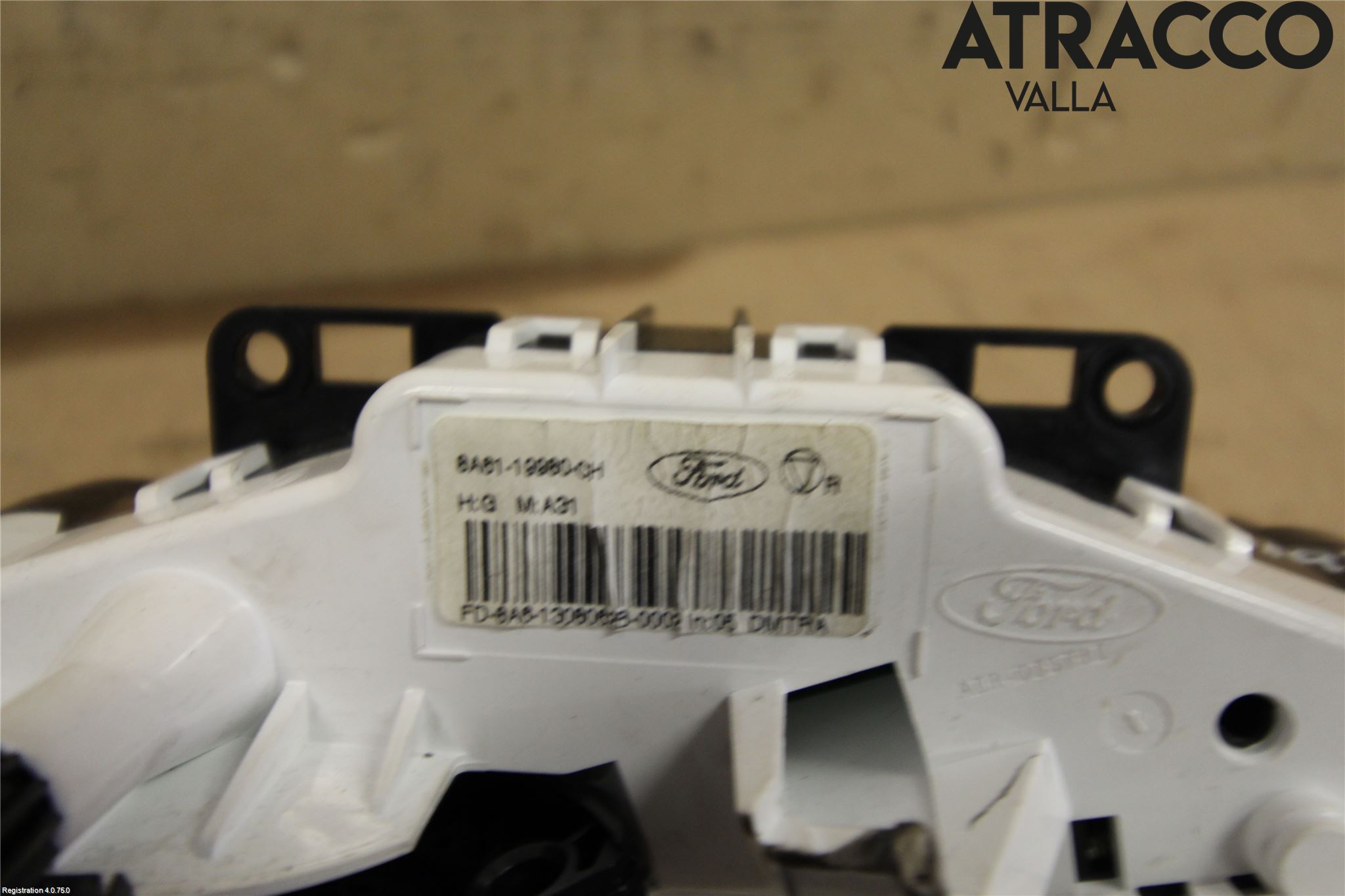 Ford FIESTA 09-12 Varme Ac Betjening-Display