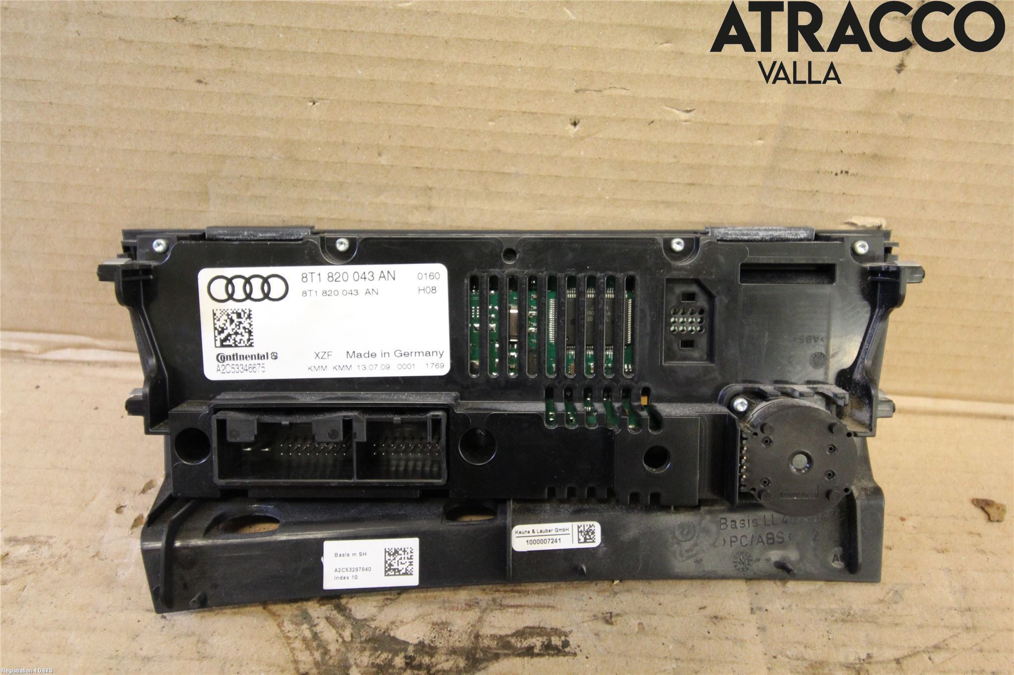Audi A4/S4 08-11 Varme Ac Betjening-Display