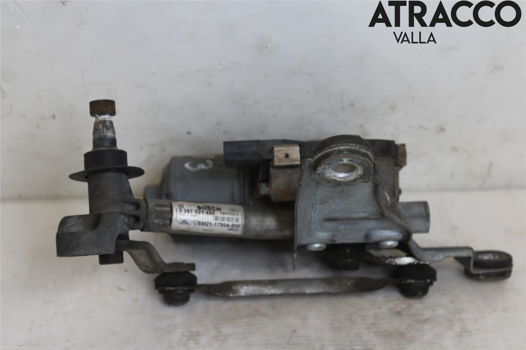 Ford S-MAX 06-15 Viskermotor Frontrute