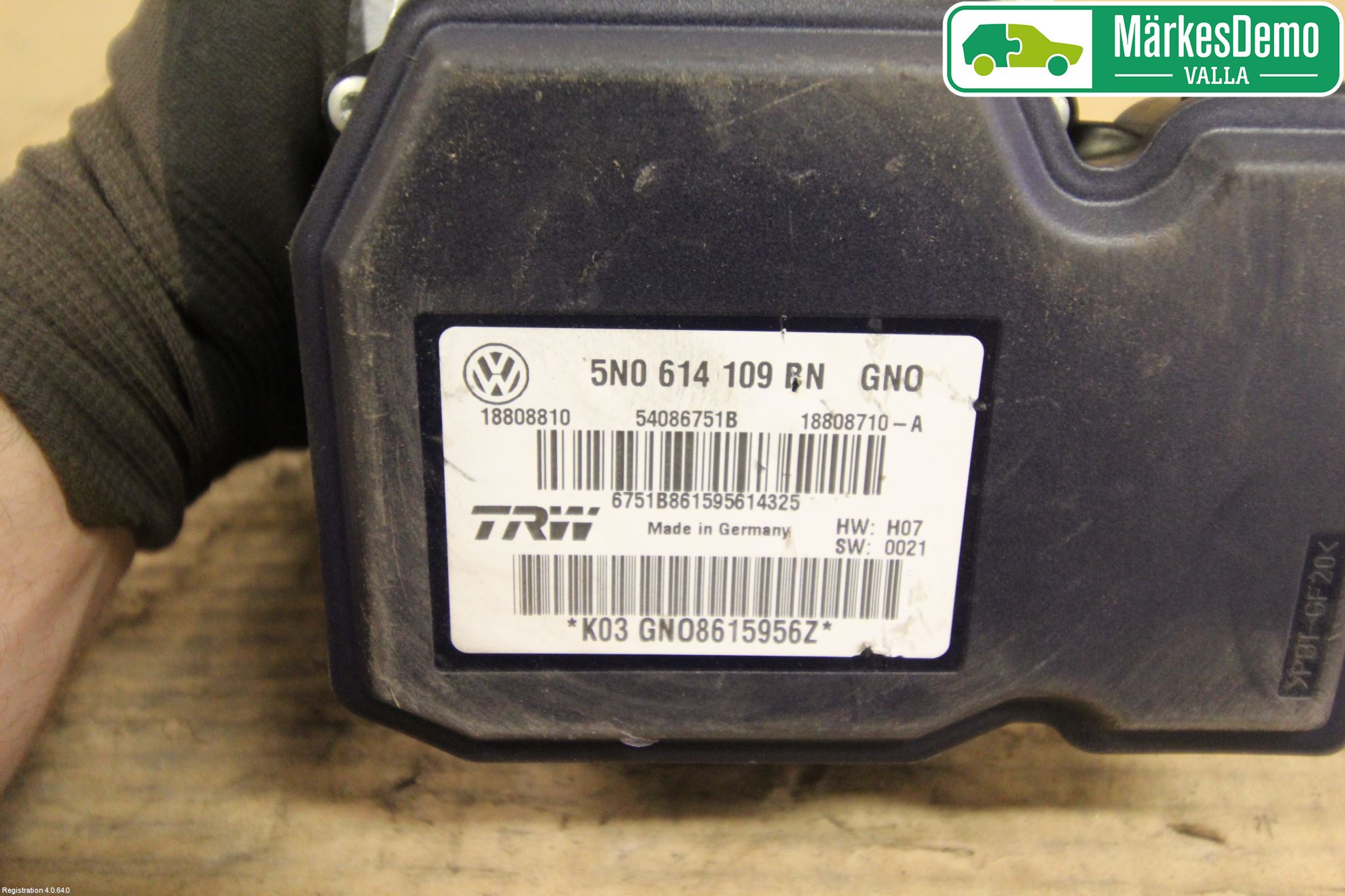 Volkswagen VW TIGUAN 07-16 Abs Hydraulikkaggregat