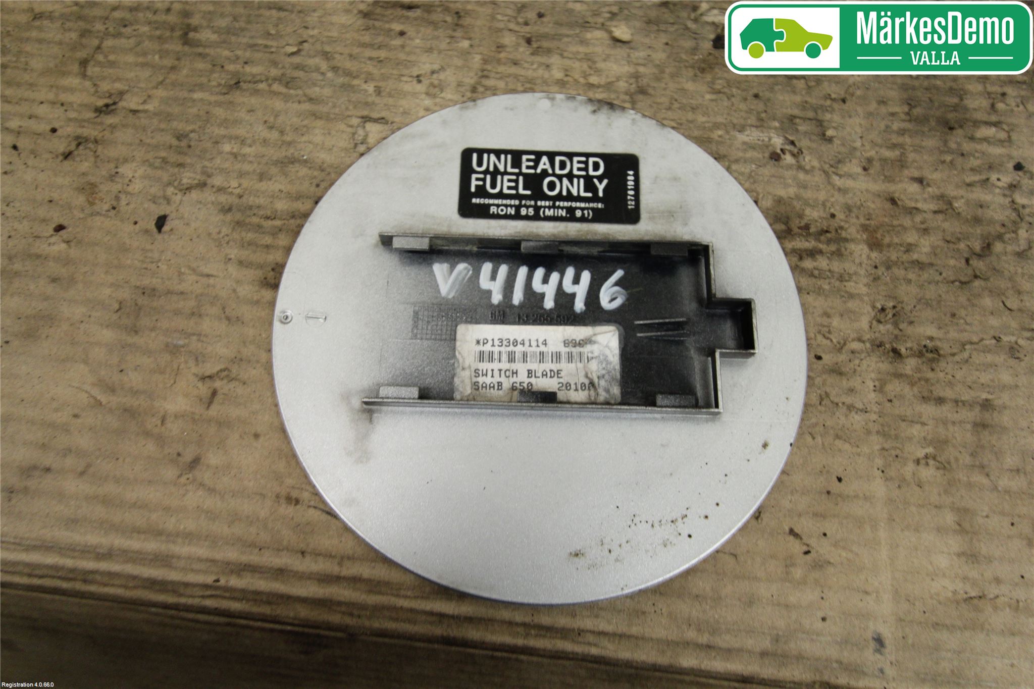 Saab 9-5 10-12 Drivstoff Tankluke
