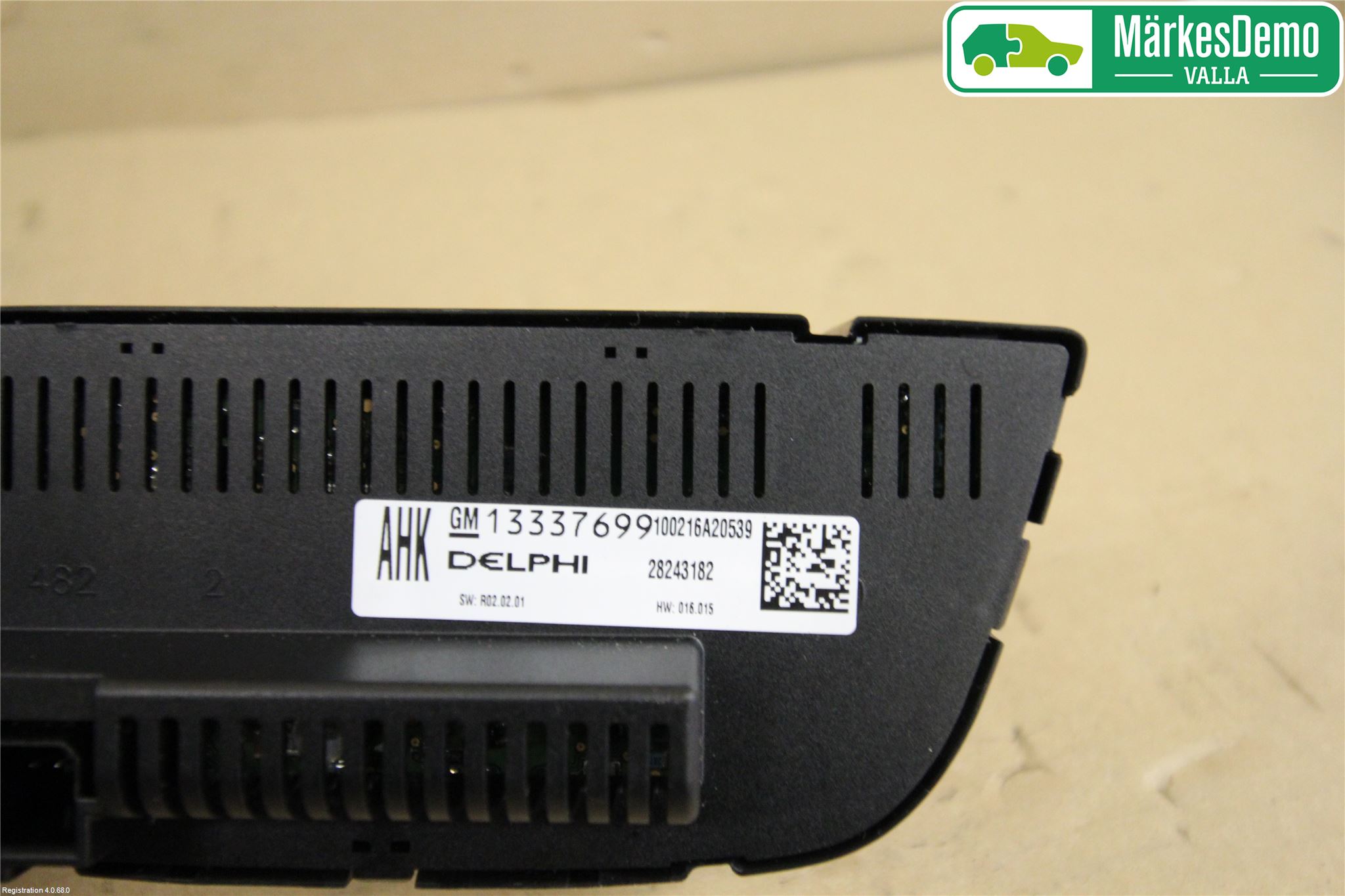 Opel ASTRA J 10-15 Varme Ac Betjening-Display