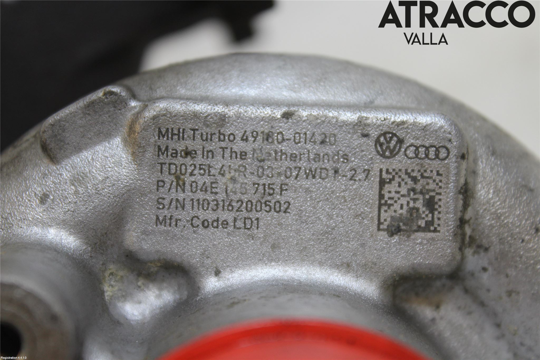 Volkswagen VW PASSAT 15-19 Turboaggregat