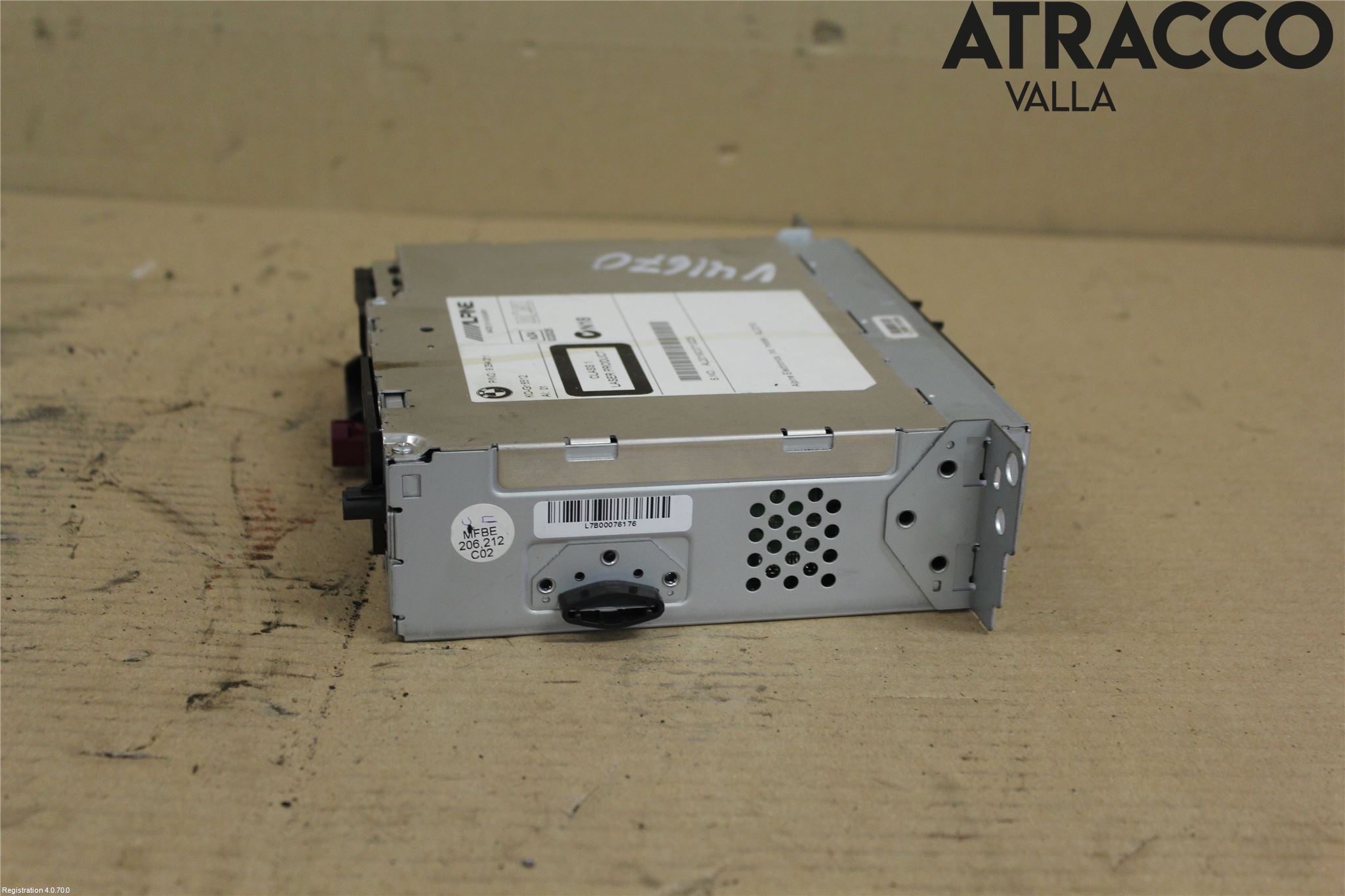 BMW 5 F10/F11/F18 09-17 Stereo Radio Med Cd
