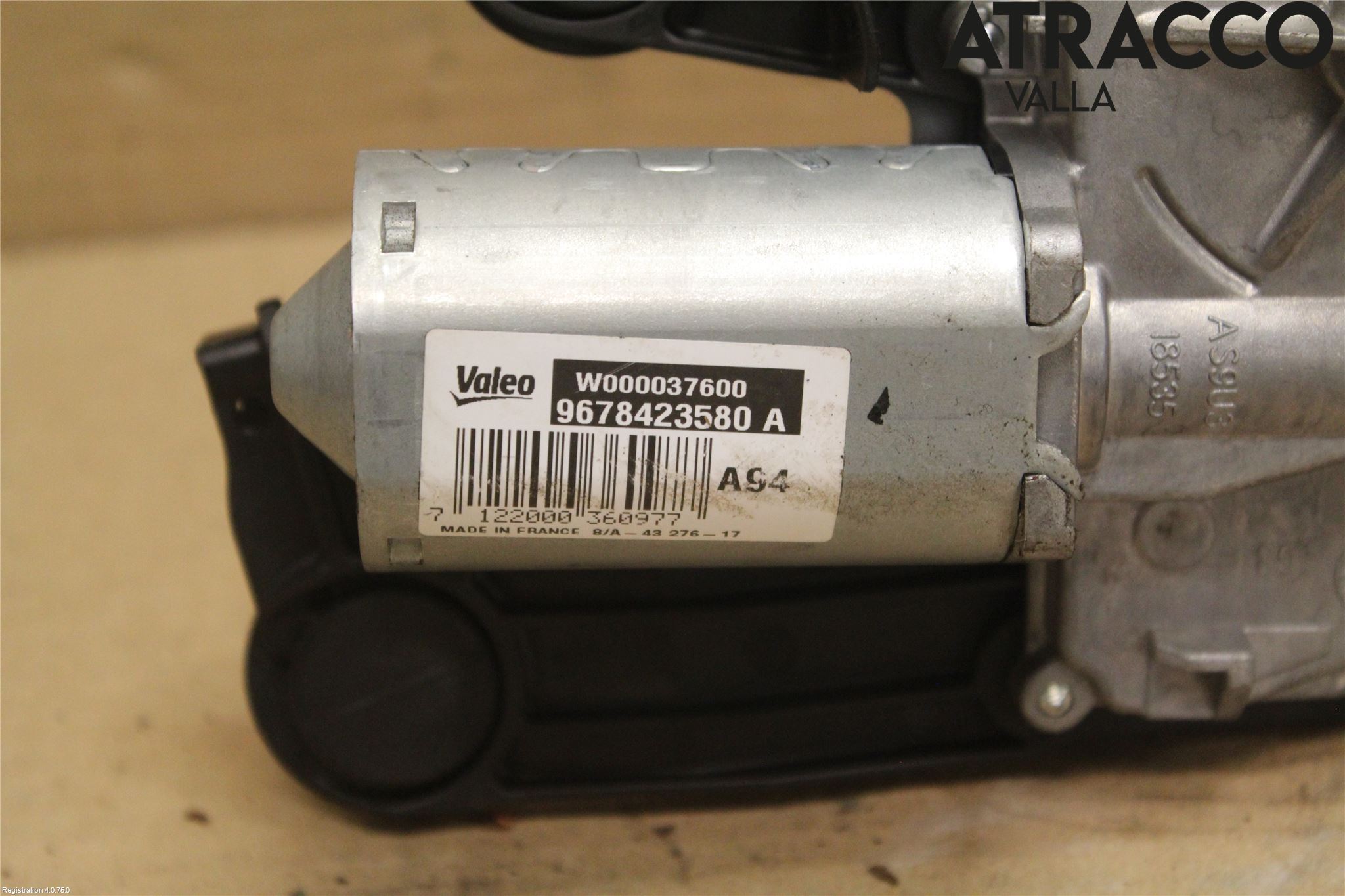Peugeot 2008 13-20 Viskermotor Bakluke