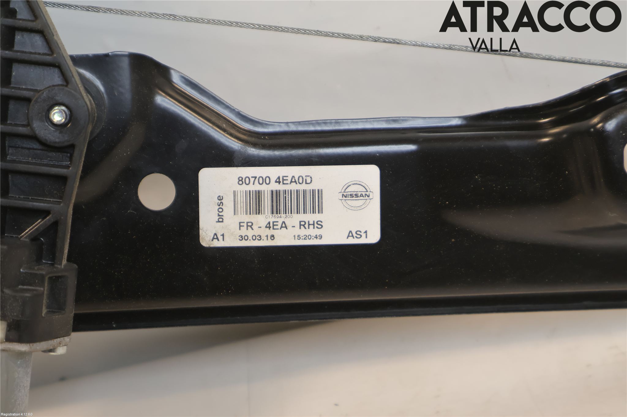 Nissan QASHQAI 14-17 Vindusheis El Komp