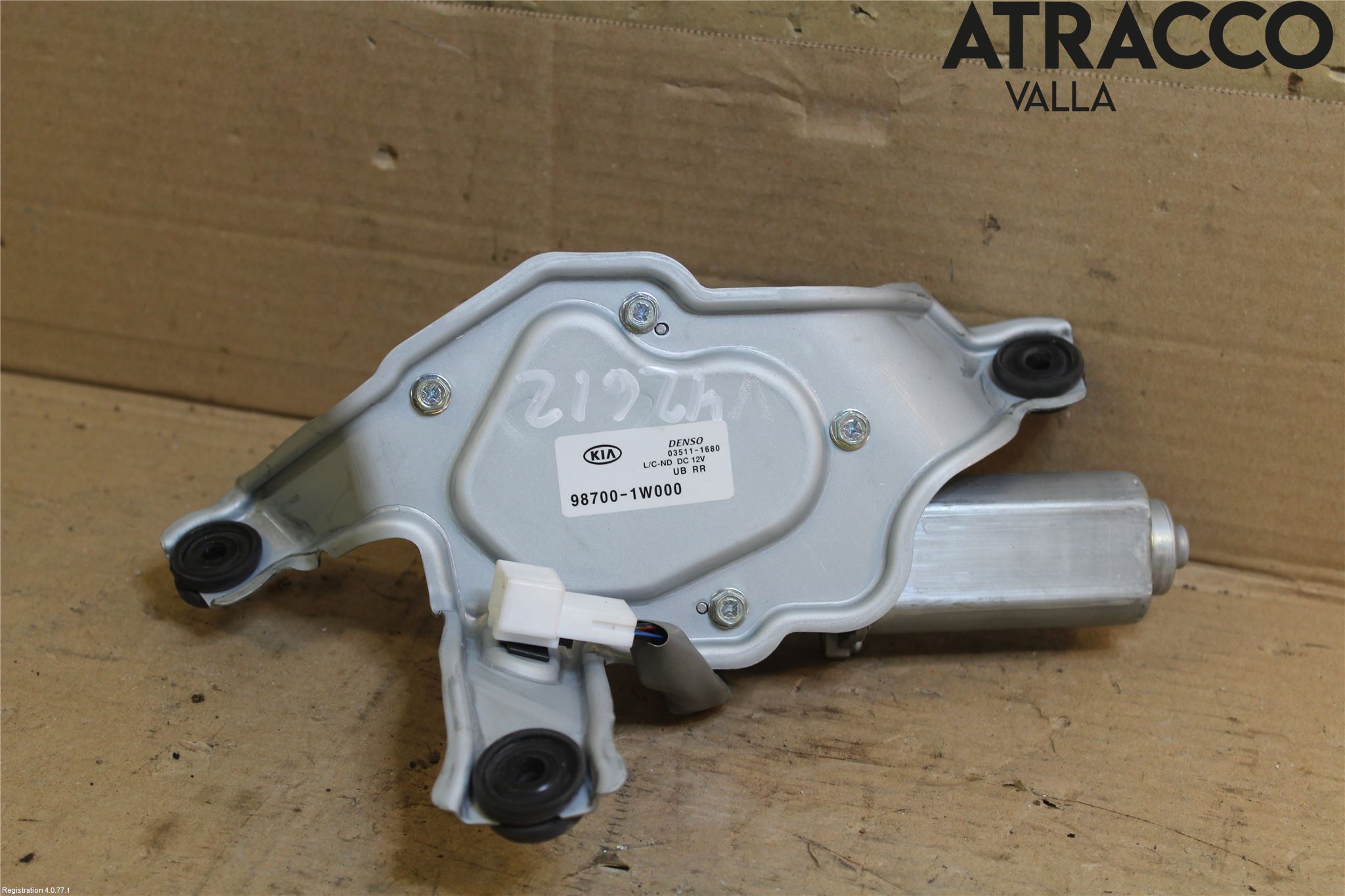 Kia RIO 12-16 Viskermotor Bakluke