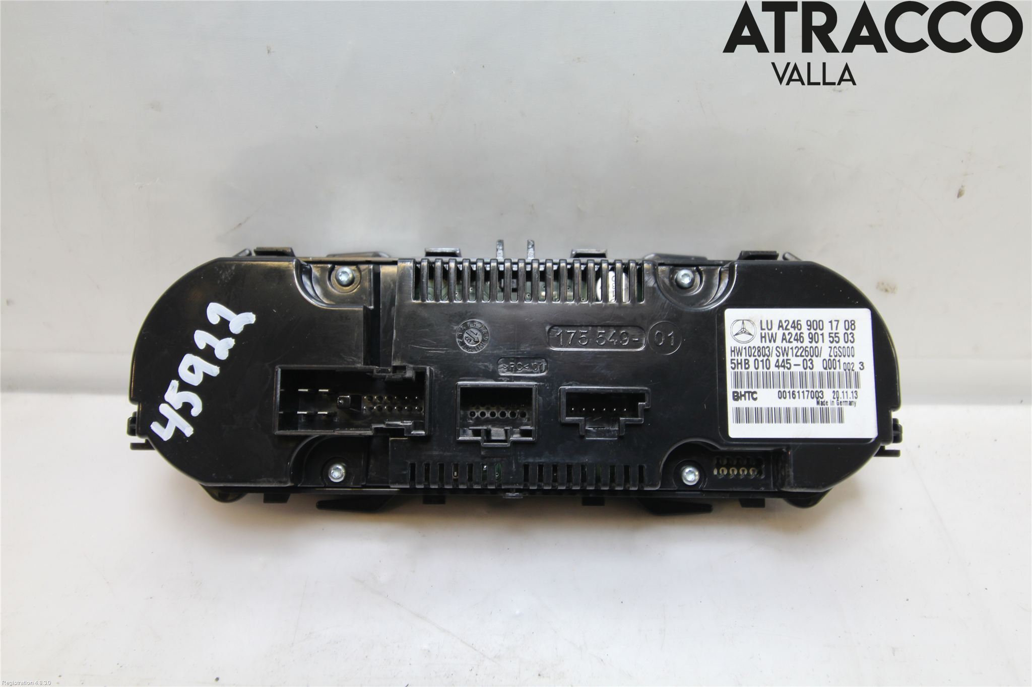 Mercedes-Benz MB A-KLASS (W176) 13-18 Varme Ac Betjening-Display