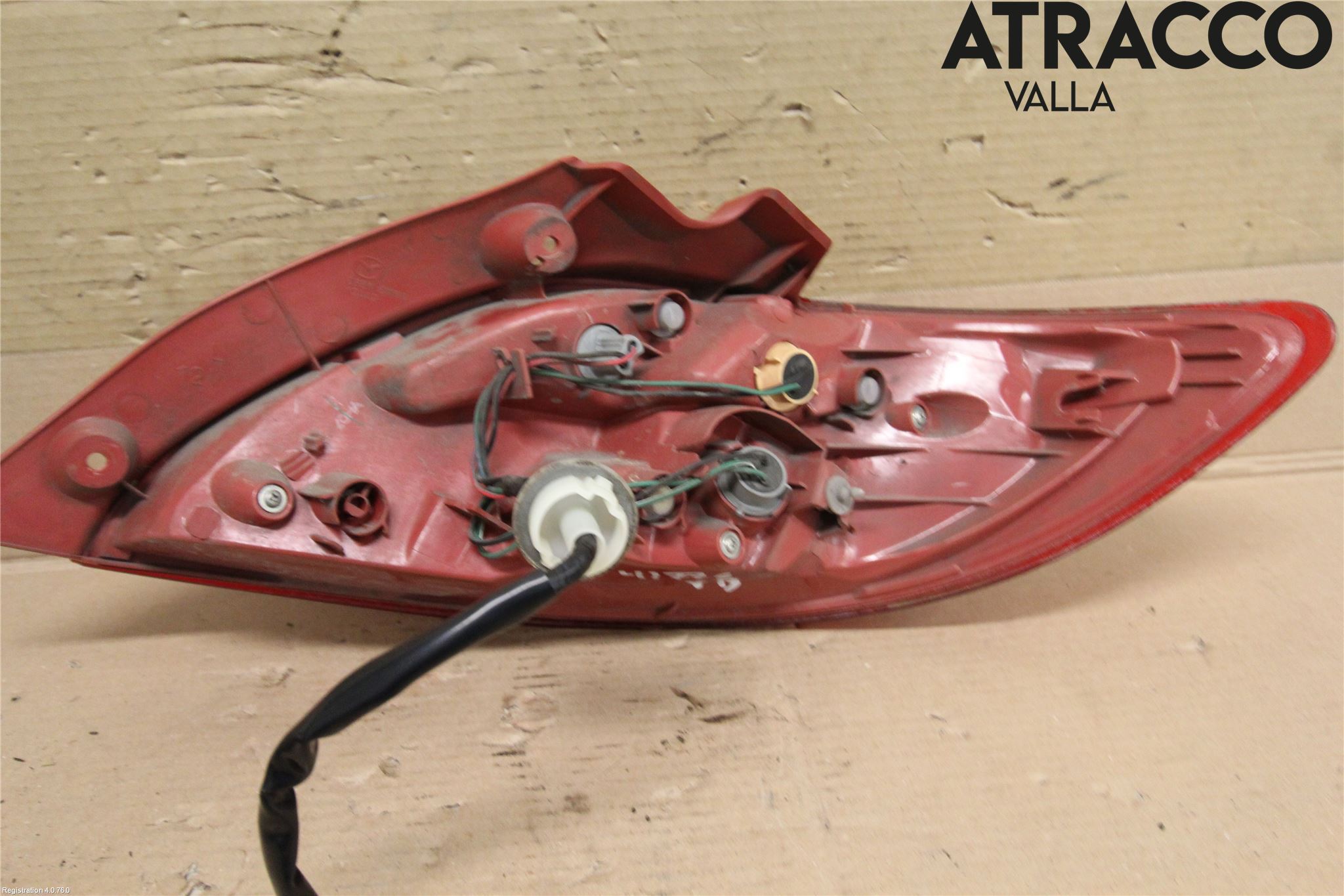 Mazda 2 (DE) 08-15 Baklykt Venstre