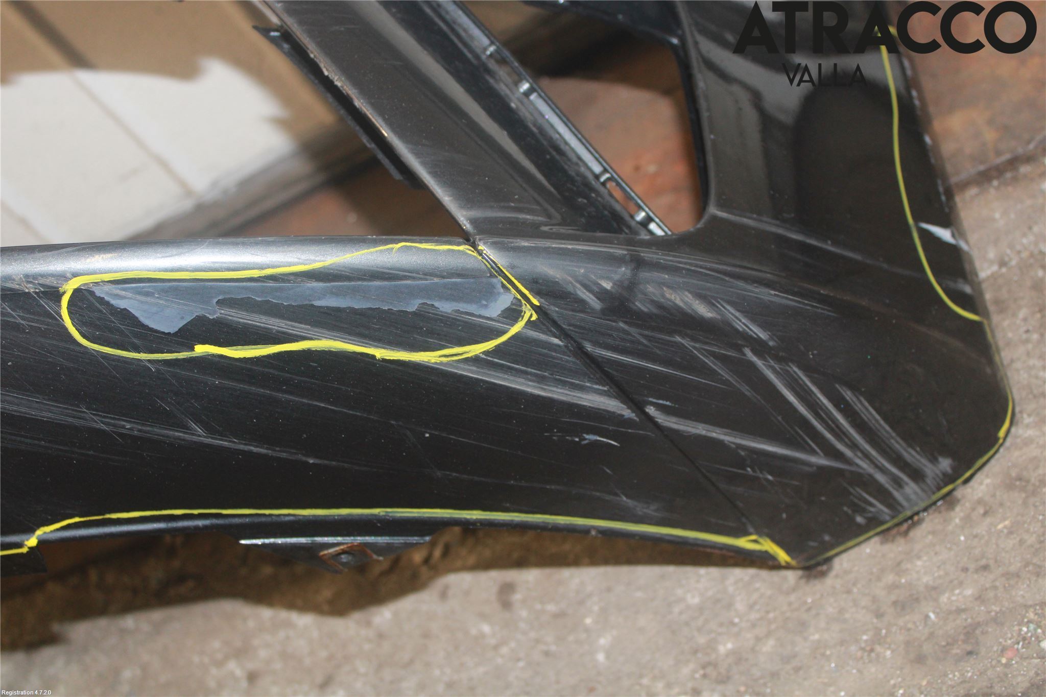 Audi A4 12-15 Støtfanger Foran Plastdeksel